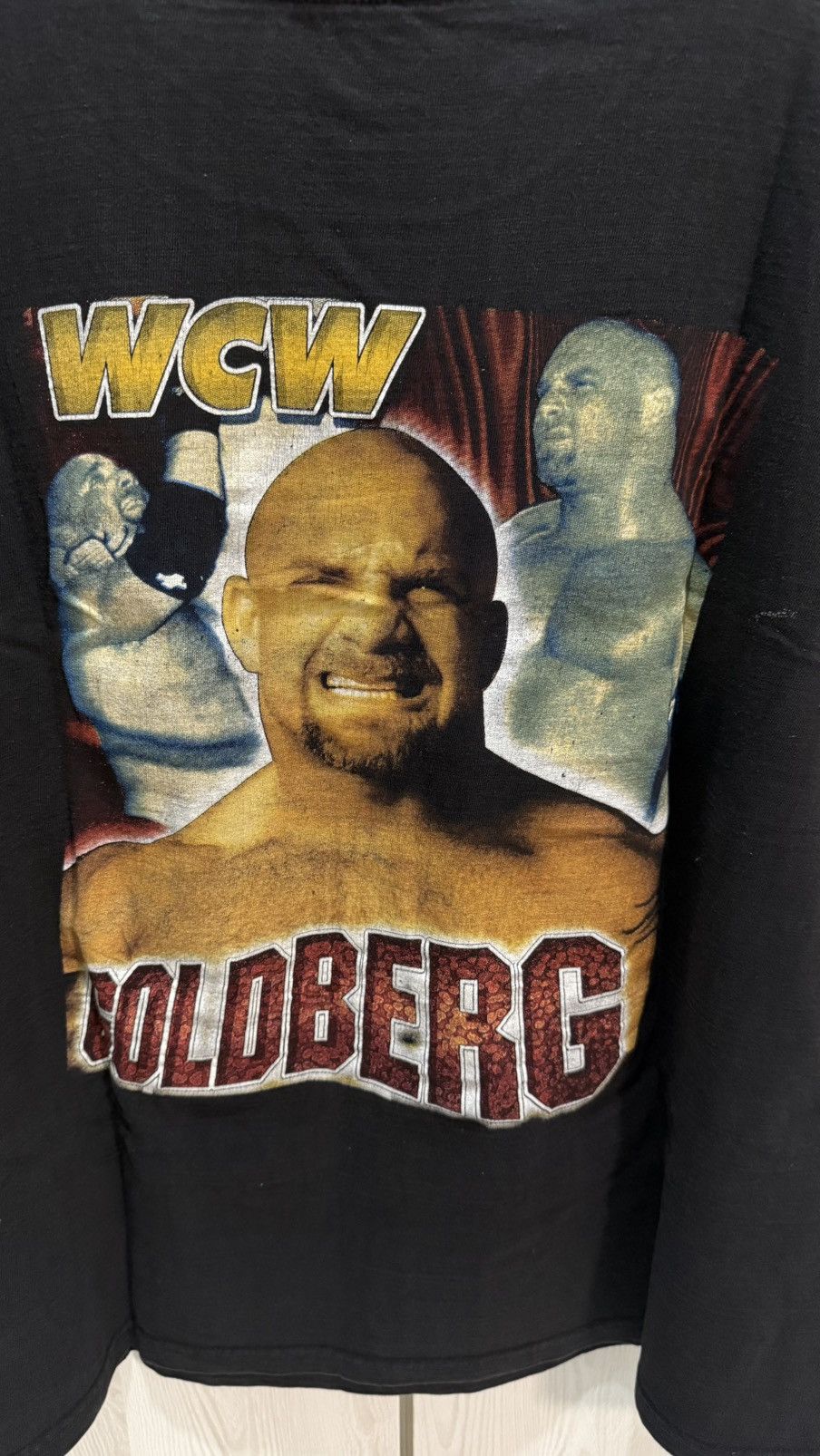 WWE Goldberg WCW Wrestling Rap Tee Style Single Stitch Size XL Size US XL / EU 56 / 4 - 5 Thumbnail
