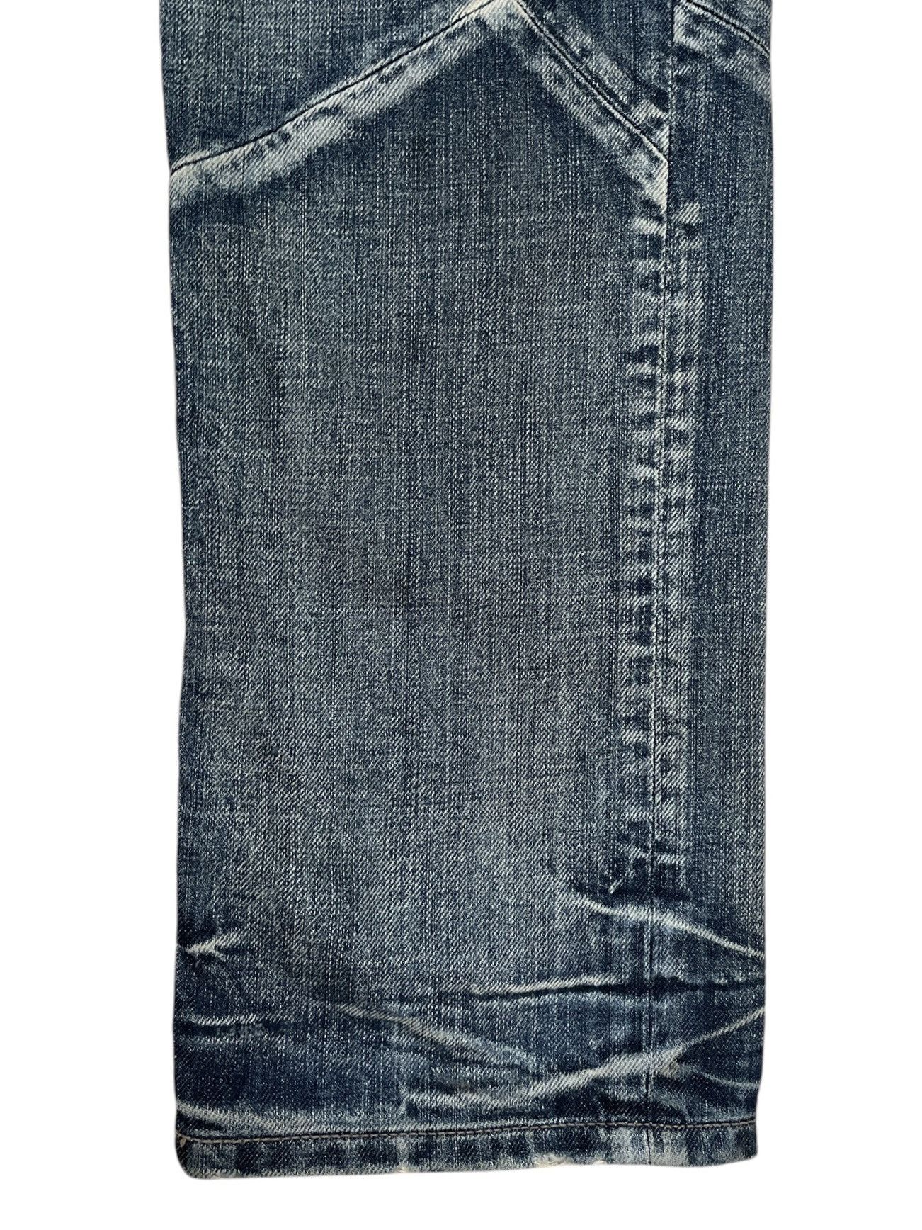 If Six Was Nine × Japanese Brand × Le Grande Bleu (L.G.B.) Vintage Japanese Brand Edge x Rupert Jeans 2000s Size US 31 - 8 Thumbnail