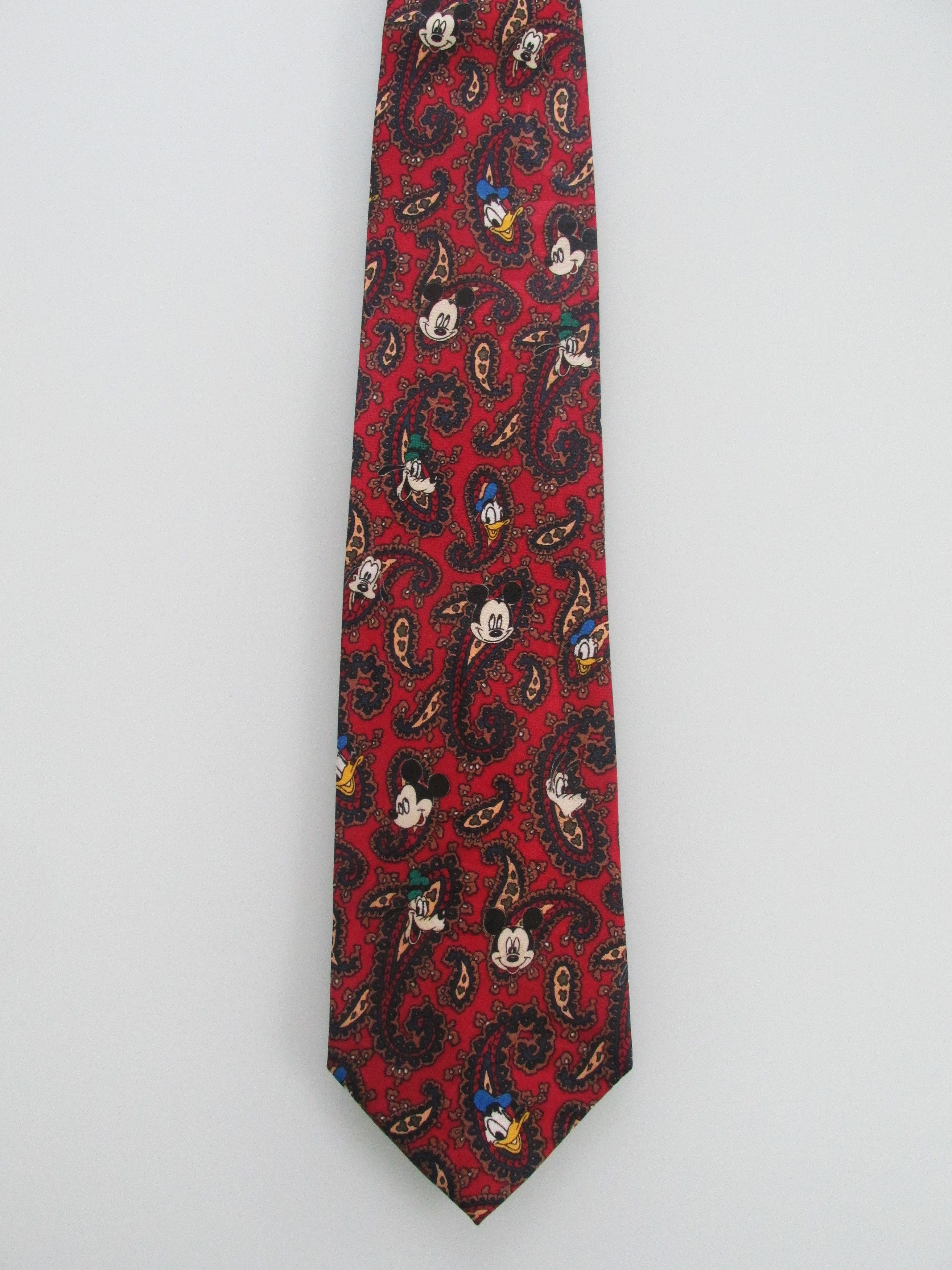 Disney Mickey Mouse/Disney Men's Tie Size ONE SIZE - 2 Thumbnail