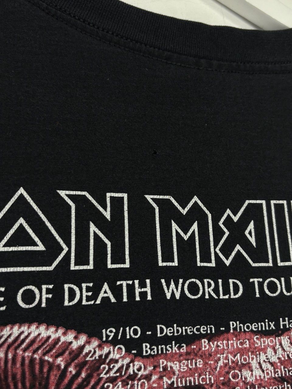 Iron Maiden Vintage 2003 Iron Maiden Dance of Death Black T-shirt Size US XL / EU 56 / 4 - 7 Thumbnail