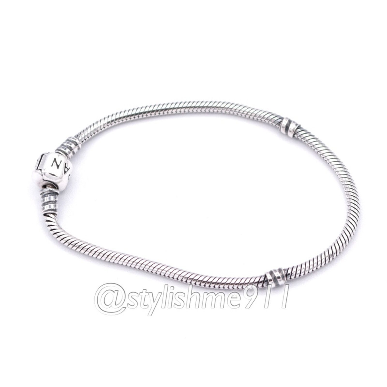 pandora Authentic PANDORA Moments Barrel Clasp Charm Bracelet Size ONE SIZE - 4 Thumbnail