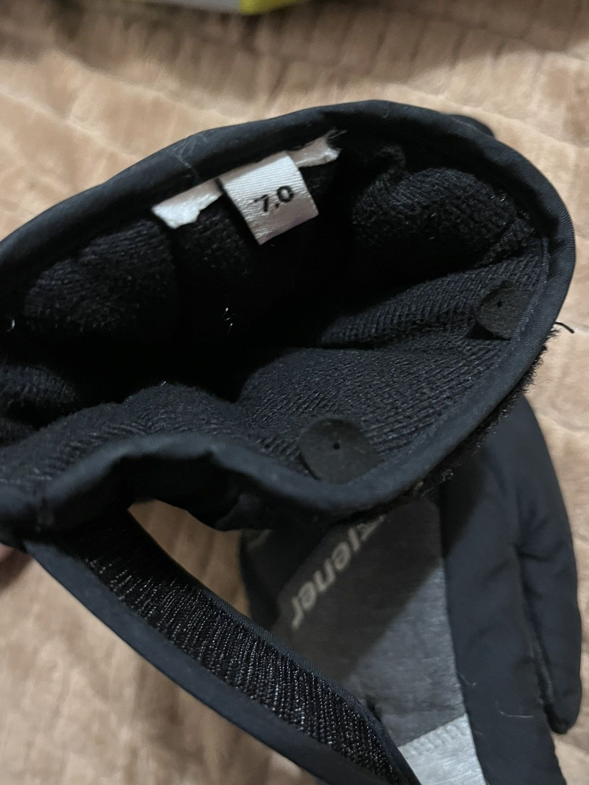 Goretex Ziener Black Gore-Tex Gloves – Waterproof & Warm Size ONE SIZE - 3 Thumbnail