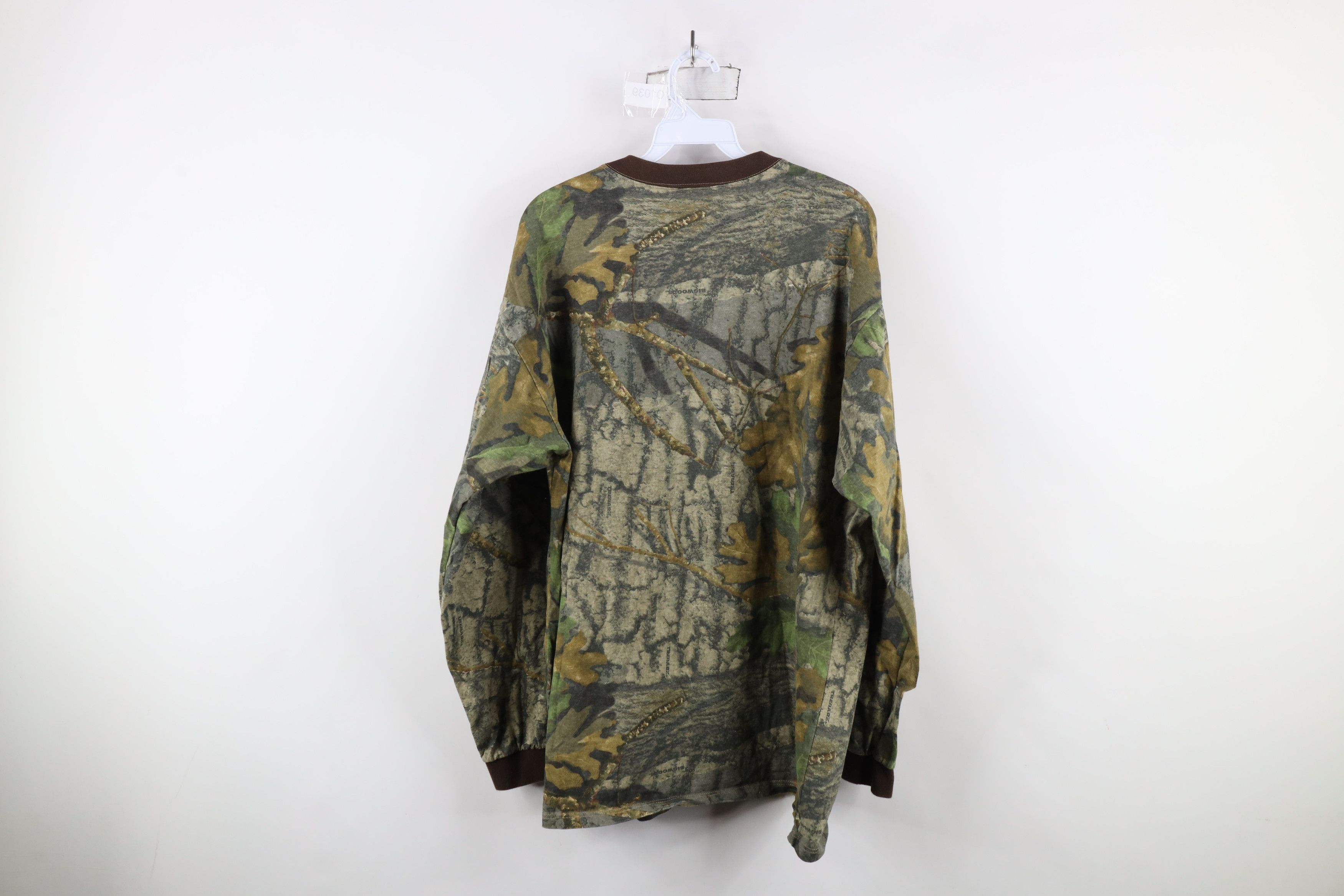Vintage Vintage 90s Streetwear Camouflage Long Sleeve T-Shirt Cotton Size US XL / EU 56 / 4 - 9 Thumbnail