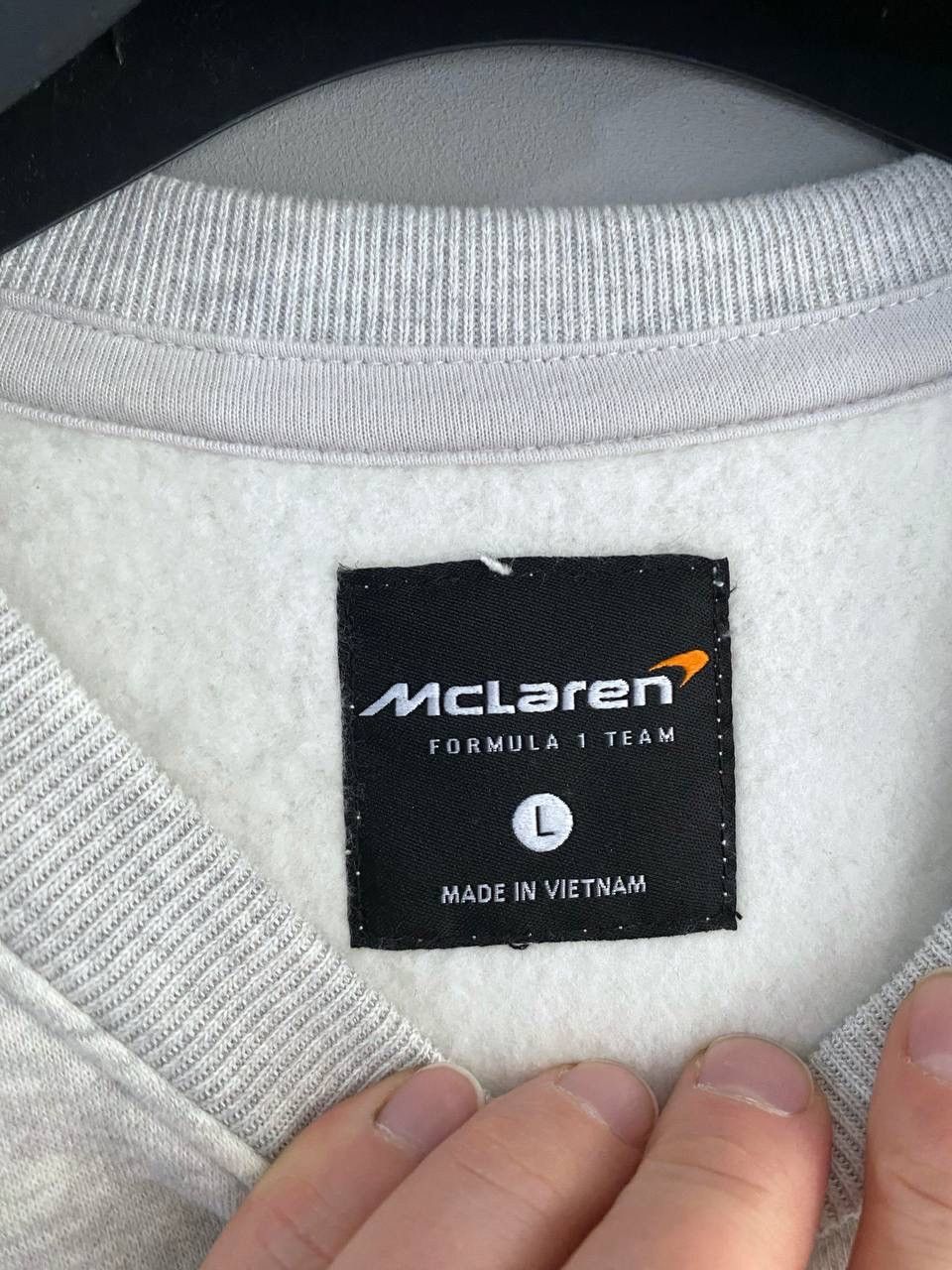 Formula 1 McLaren Formula 1 Team Graphic Print Logo Grey Sweatshirt, L Size US L / EU 52-54 / 3 - 8 Thumbnail