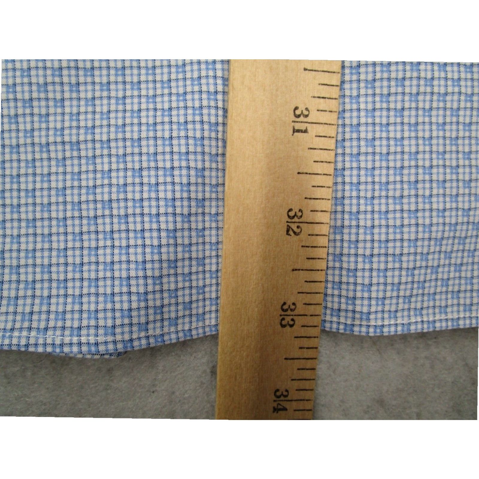 Charles Tyrwhitt Charles Tyrwhitt Slim Fit Dress Shirt Men 36 17.5 Blue Cotton Long Sleeve Non Iron Size 36R - 7 Thumbnail