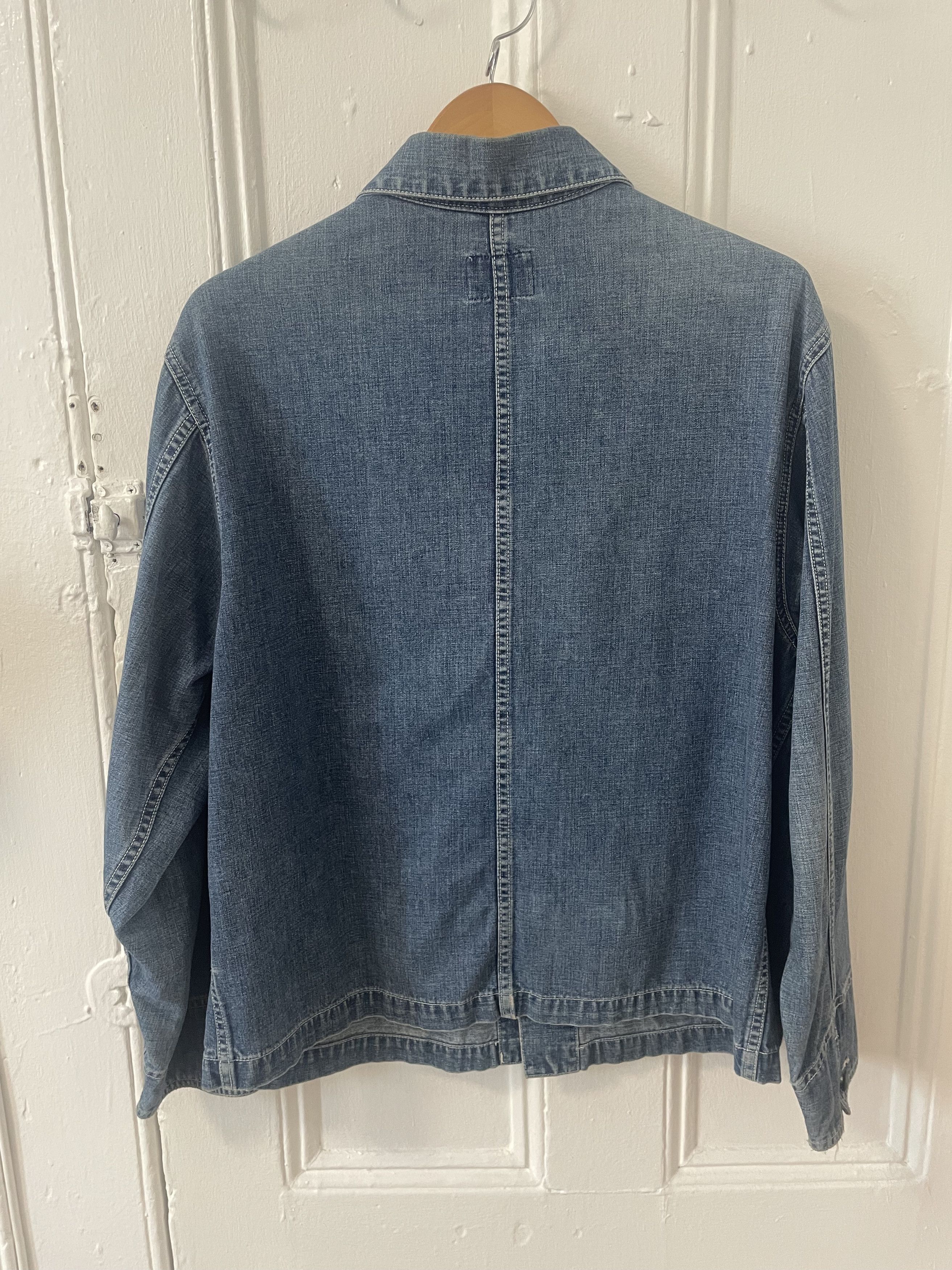 Calvin Klein Calvin Klein Denim Work Coat Size US L / EU 52-54 / 3 - 3 Thumbnail