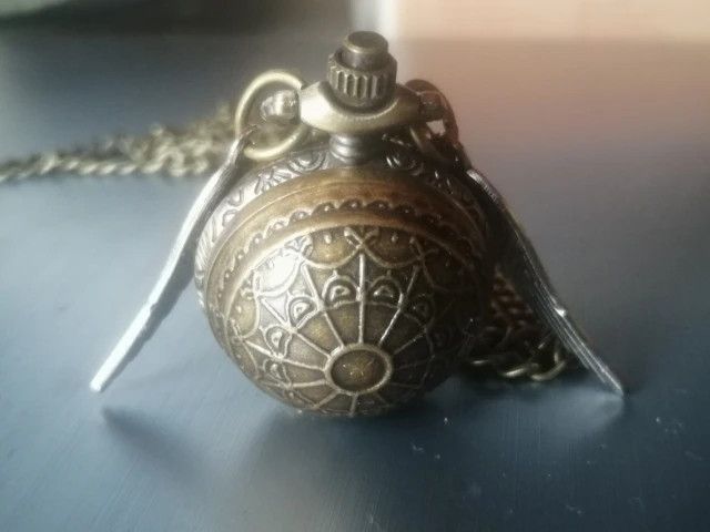 Other Wing Ball Shape Pocket Watch Quartz Pendant Necklace Gift Size ONE SIZE - 6 Thumbnail