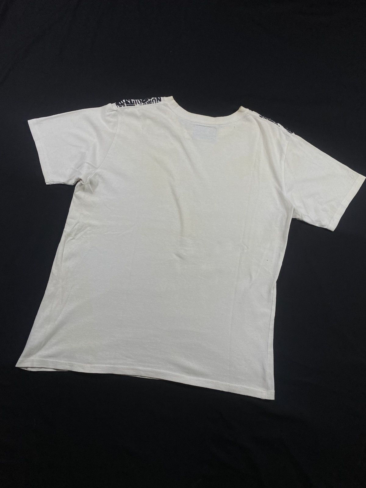 Number (N)ine Number (N)ine Denim White Tshirt Size US L / EU 52-54 / 3 - 4 Thumbnail