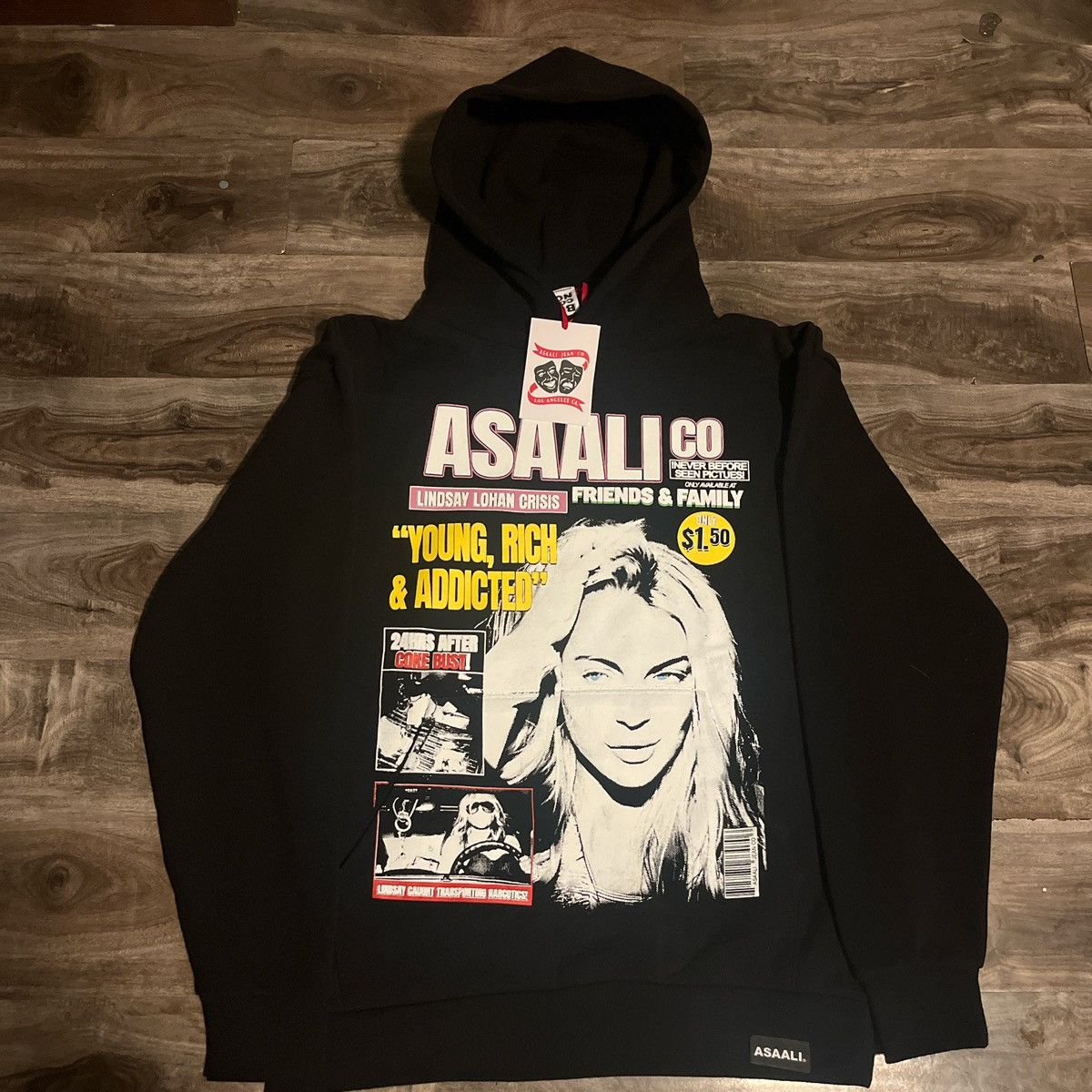 Asaali fnf lindsey lohan hoodie Size US M / EU 48-50 / 2 - 1 Thumbnail