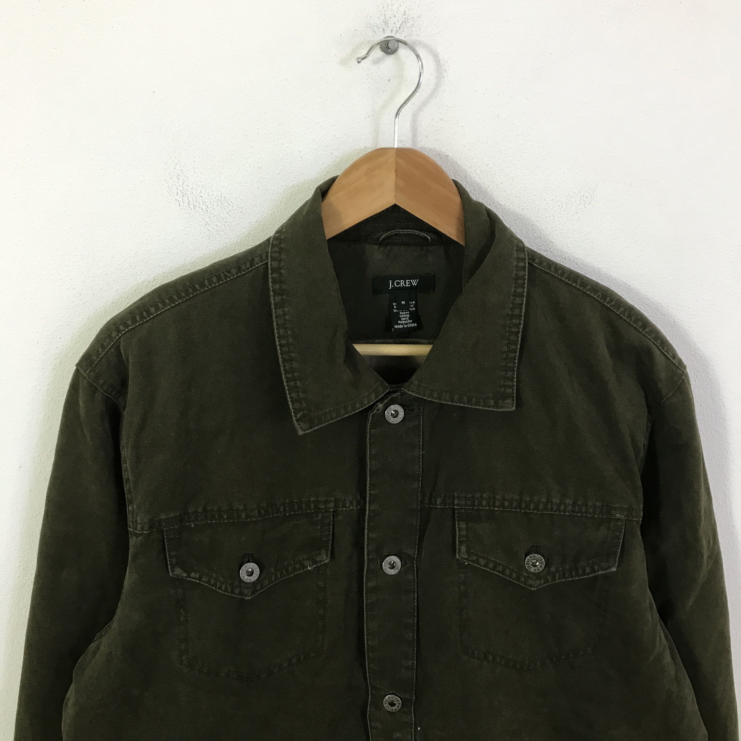 J.Crew Vtg J.Crew button jacket K119B1 Size US M / EU 48-50 / 2 - 2 Thumbnail
