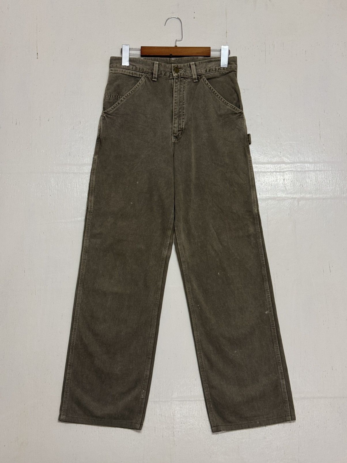 Carhartt × Vintage Vintage Carhartt Capenter Sunfaded Size US 30 / EU 46 - 1 Thumbnail