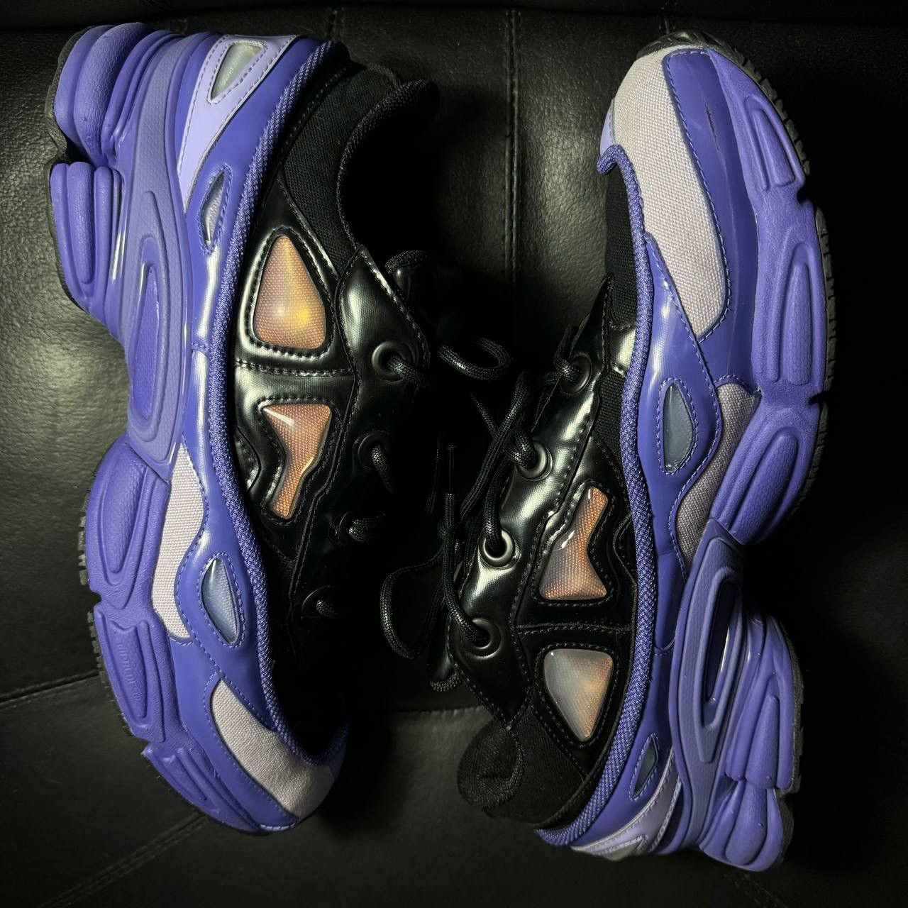 Adidas × Raf Simons 11,5us Adidas Raf Simons Ozweego Purple Sneakers Size US 11.5 / EU 44-45 - 4 Thumbnail