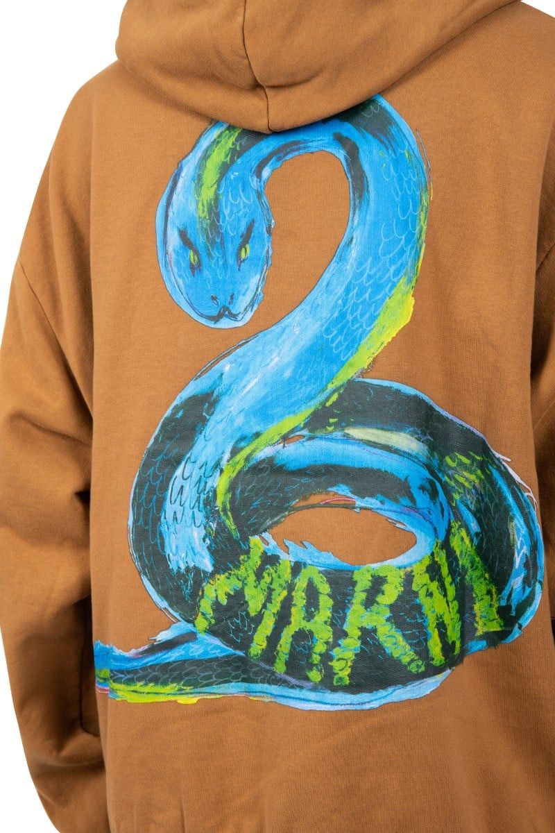 Marni o1y0225 Hoodie in Brown Size US M / EU 48-50 / 2 - 6 Thumbnail