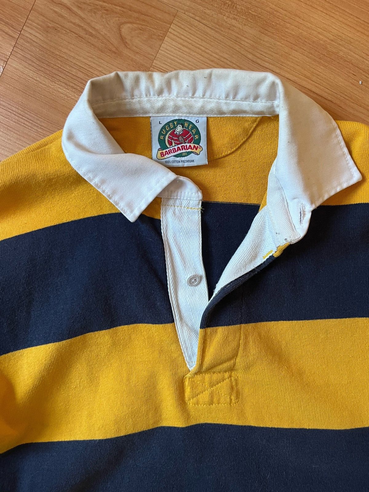 Barbarian Barbarian vintage rugby sweater Size US L / EU 52-54 / 3 - 2 Thumbnail