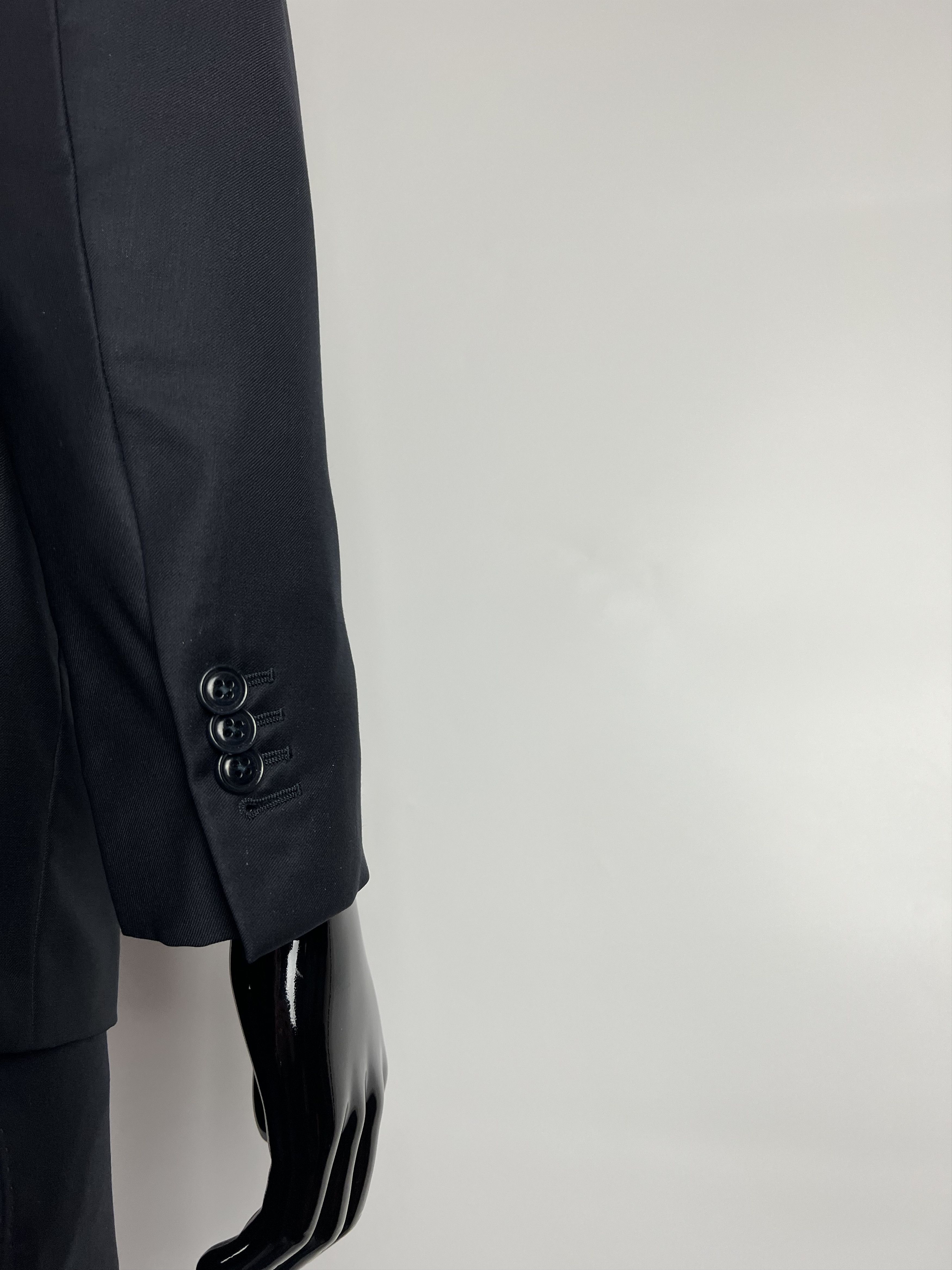 Ermenegildo Zegna Ermenegildo Zegna Trofeo Navy Blue Wool Suit Size EU50 Size 50R - 4 Thumbnail