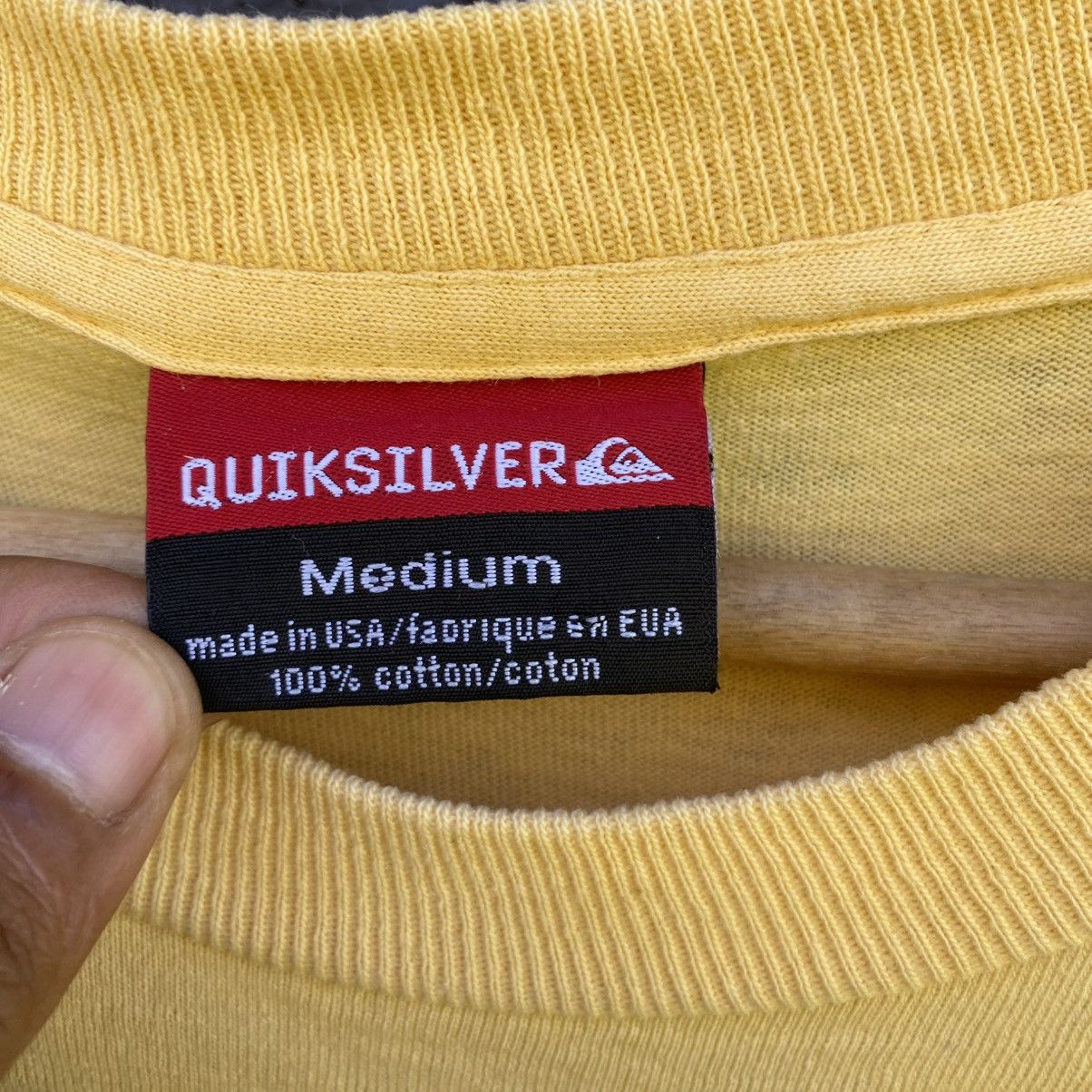 Quiksilver Thrashed Faded Vintage Quiksilver Revolution Surfing Tee Size US M / EU 48-50 / 2 - 5 Thumbnail