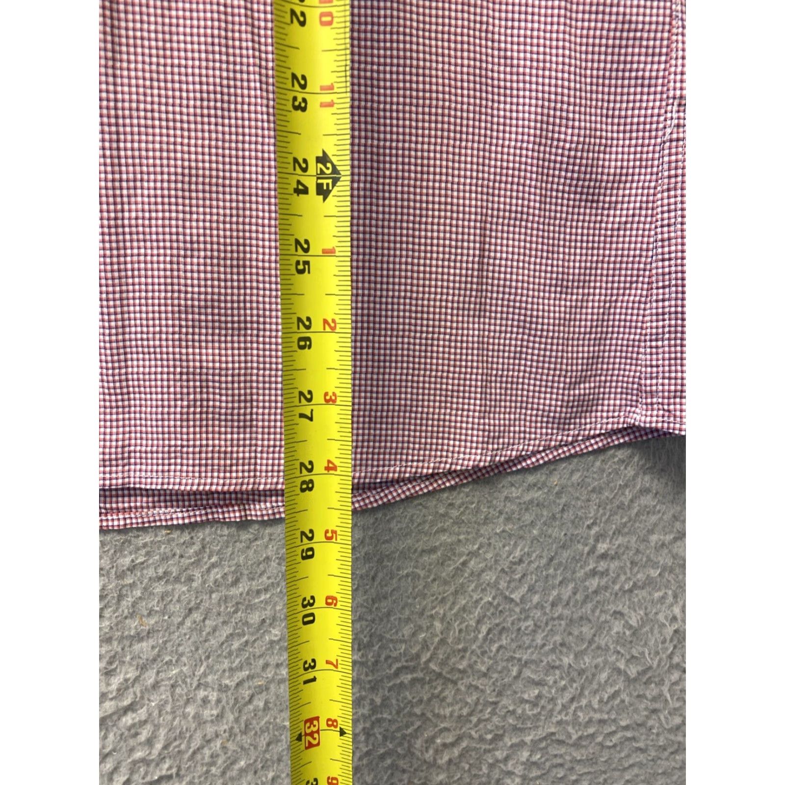 Nautica Nautica Button Shirt Mens size XL 17 34/35 Red White Long Slv /127-38 Size US XL / EU 56 / 4 - 5 Thumbnail