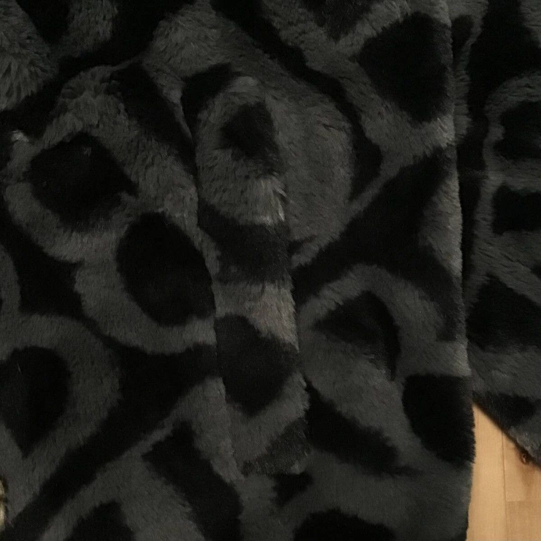 Bape BAPE SPORT MONOGRAM FAKE FUR HOODIE JACKET a bathing ape Size US XL / EU 56 / 4 - 6 Thumbnail