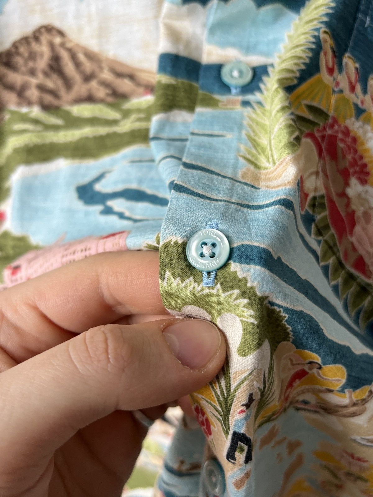 Tori Richard Tori Richard Retro Hawaiian/Aloha Tourism Cotton Shirt M USA Size US M / EU 48-50 / 2 - 7 Thumbnail