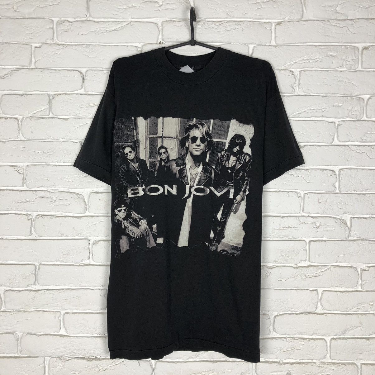 Bon Jovi 1992 Keep The Faith vintage tee t shirt