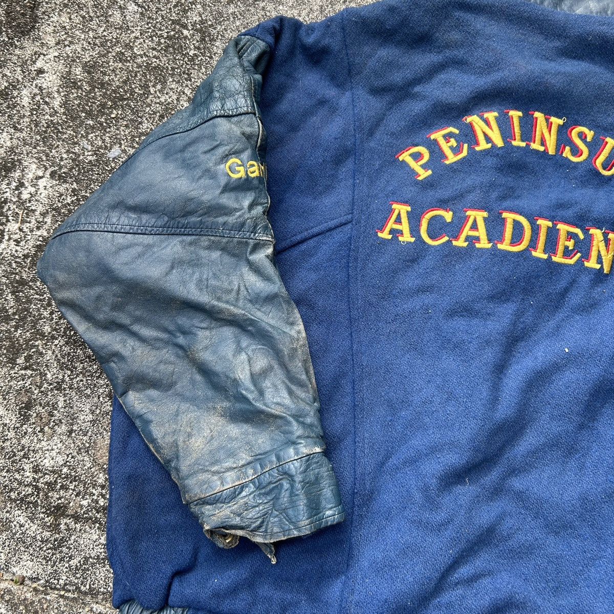 Vintage Vintage Bomber jacket PA AAA PENINSULE ACADIENNE Size US XL / EU 56 / 4 - 11 Thumbnail