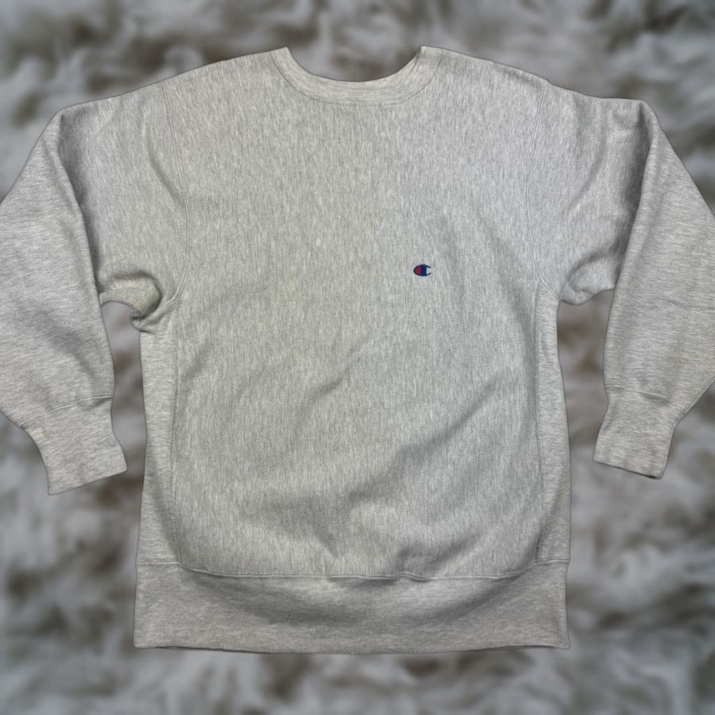 Champion VINTAGE Champion Sweatshirt Men XL Gray Reverse Weave US XL Size US XL / EU 56 / 4 - 1 Thumbnail