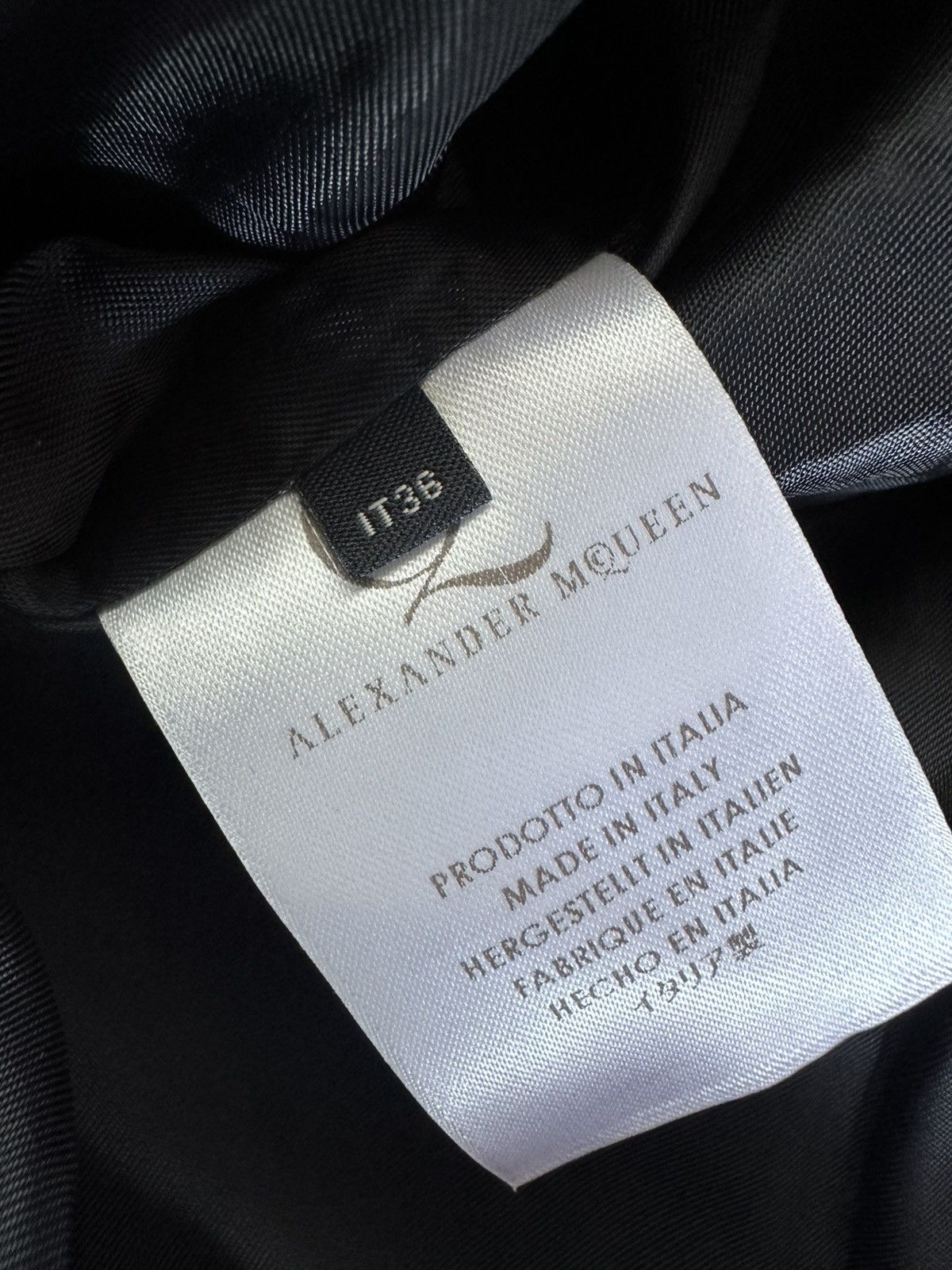McQ Alexander McQueen Alexander Mcqueen Multi Color Abstratct Print Dress Size S / US 4 / IT 40 - 9 Thumbnail