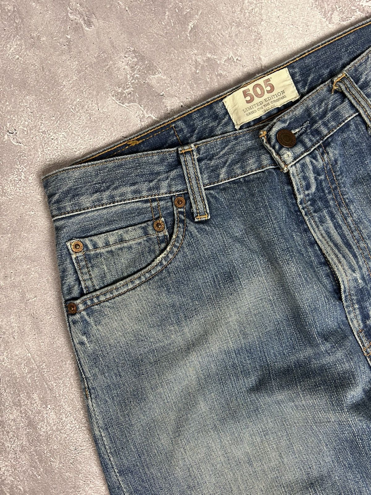 Levi's × Levi's Vintage Clothing × Vintage y2k Levis 505 Limited Edition Jeans Vintage 30x34 90s RARE Size US 30 / EU 46 - 3 Thumbnail