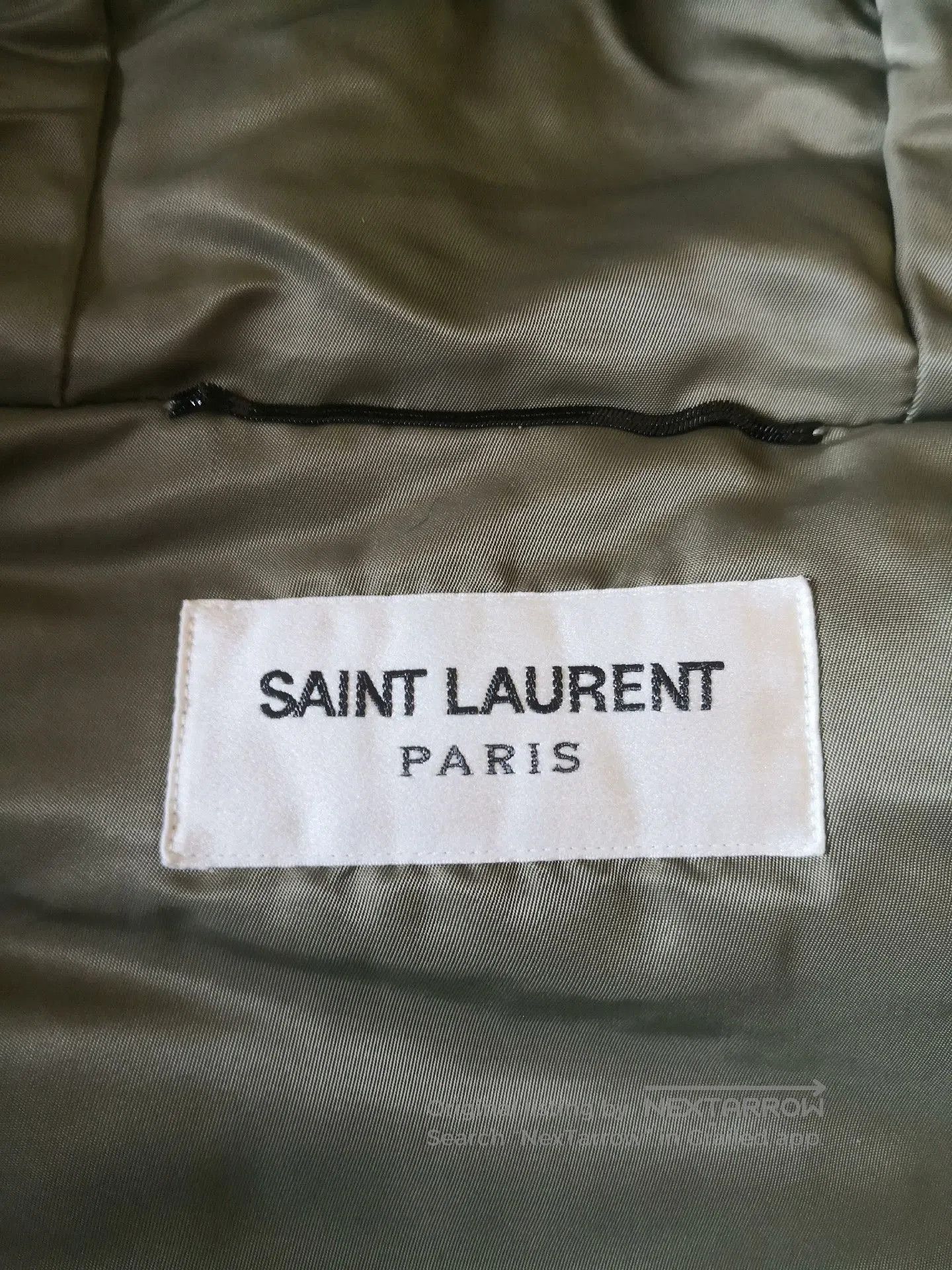 Saint Laurent Paris Saint Laurent SLP MA1 Olive Padded Jacket. Size US M / EU 48-50 / 2 - 3 Thumbnail