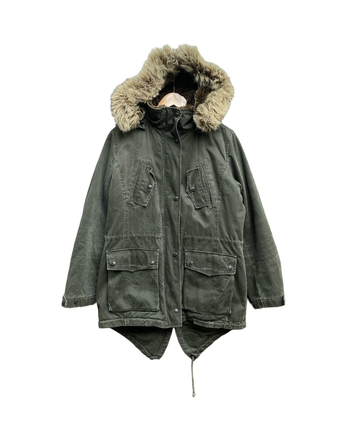 Levi's Vintage Clothing Vintage Levis Mink Fur Hooded Jacket Size US L / EU 52-54 / 3 - 2 Thumbnail