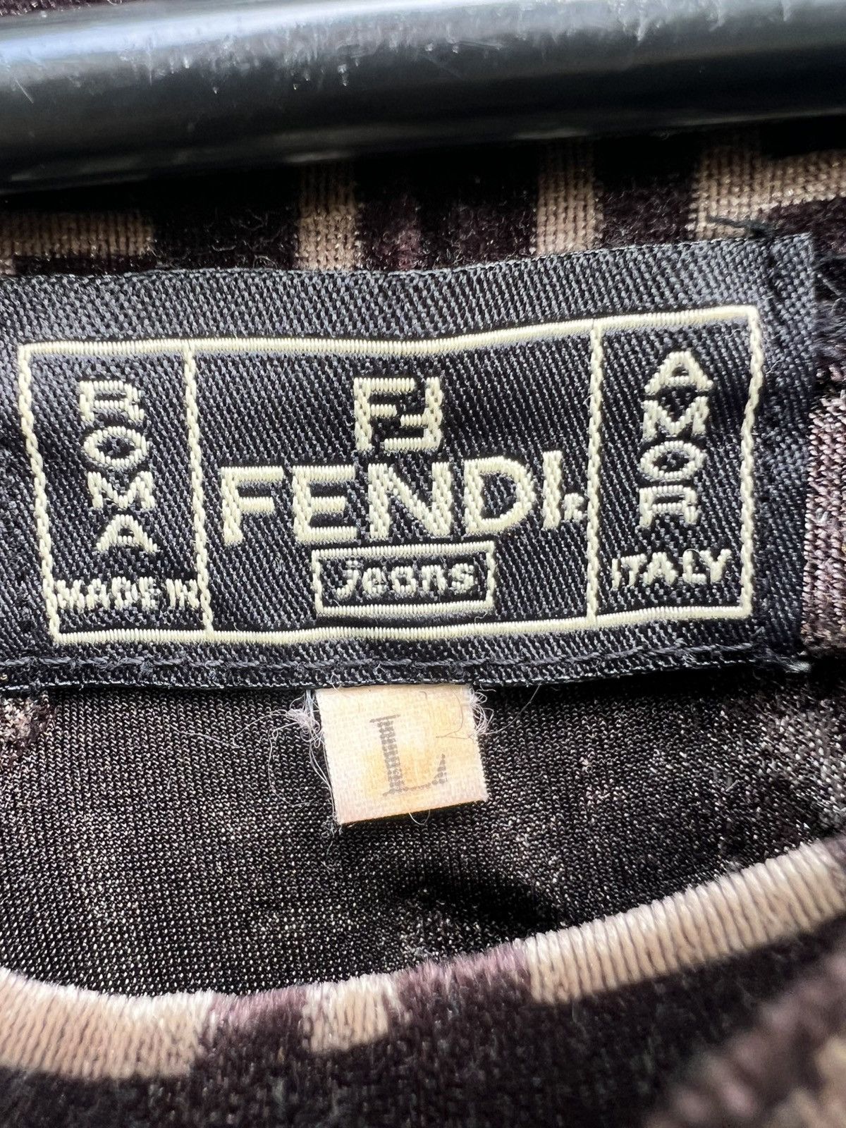Fendi Fendi Jeans Roma Amor Zucca Monogram Mock Neck Long Sleeve Size M / US 6-8 / IT 42-44 - 2 Thumbnail
