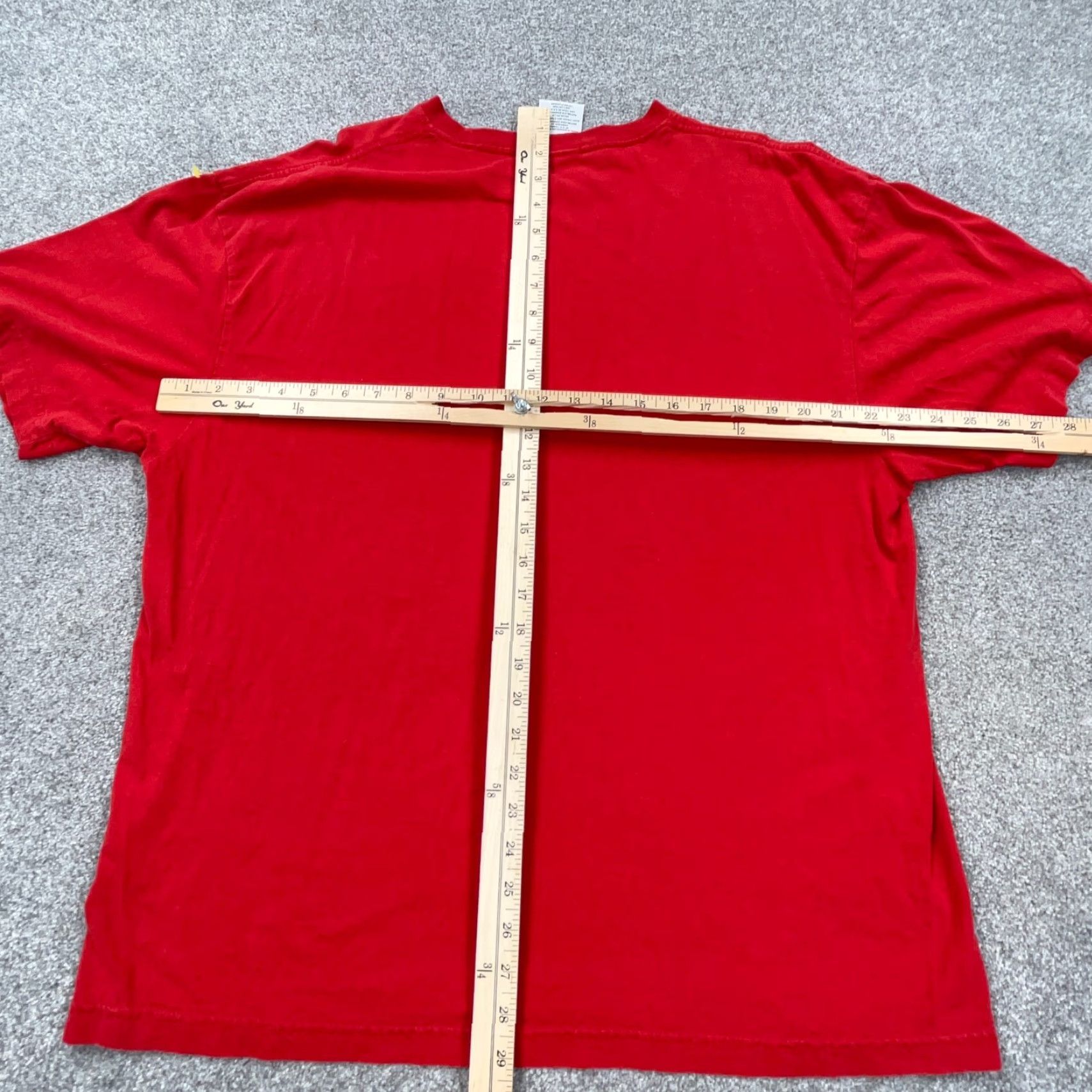 Tommy Hilfiger VINTAGE Tommy Hilfiger Shirt Men XL Red Blue Tee Spell Out 90s Y2K 2000s Logo 69 Size US XL / EU 56 / 4 - 7 Thumbnail