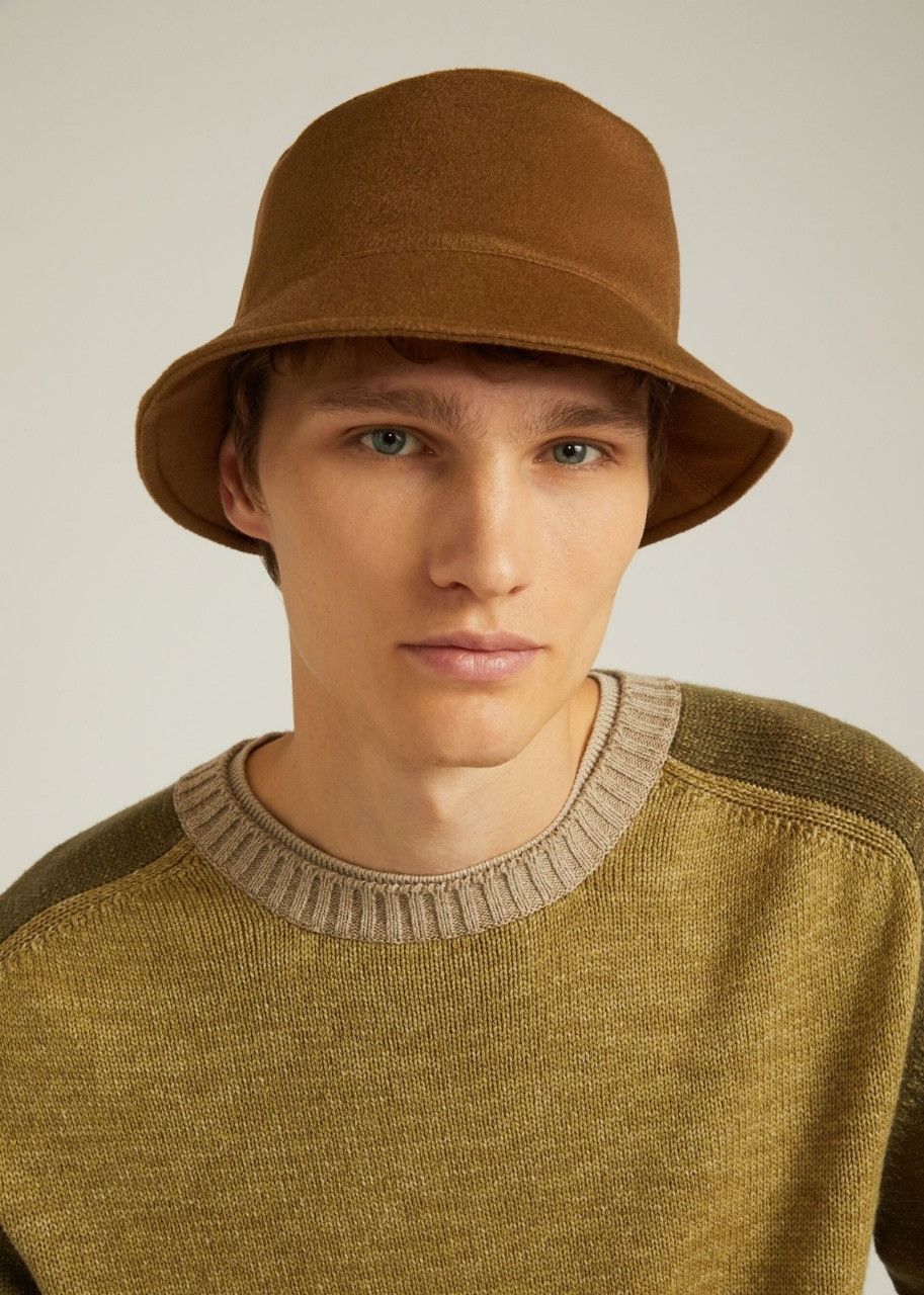 Loro Piana o1srvl11e0624 Size: OS FAL9575 Bucket Hat in Brown Size ONE SIZE - 1 Thumbnail