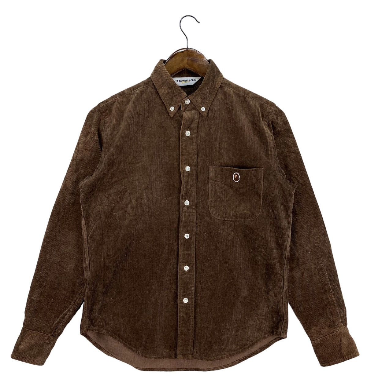 Bape Corduroy Button Up Shirt