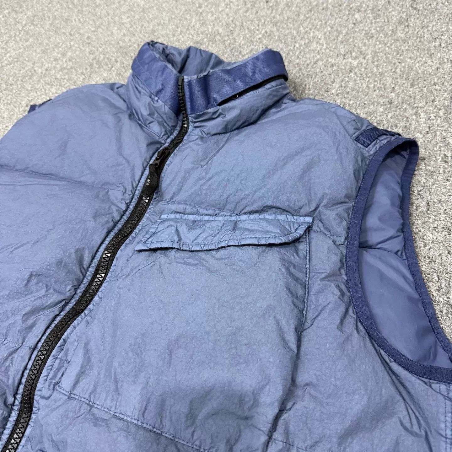 Stone Island Stone Island blue zipper down vest unused 3XL Size US XXL / EU 58 / 5 - 3 Thumbnail