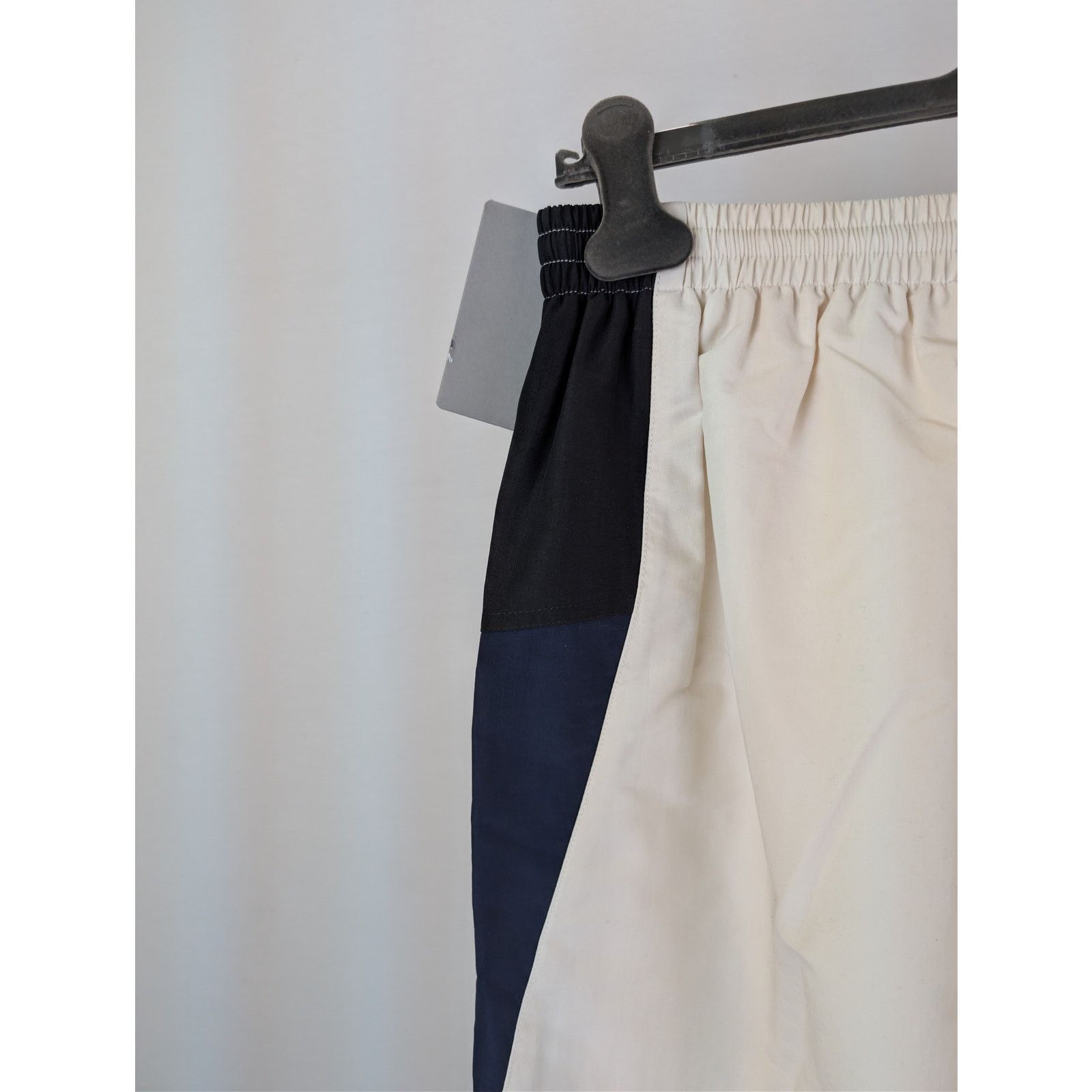 Balenciaga o1rshd1 Medium Fit Tracksuit Pants in Beige/Black Size US 36 / EU 52 - 14 Thumbnail