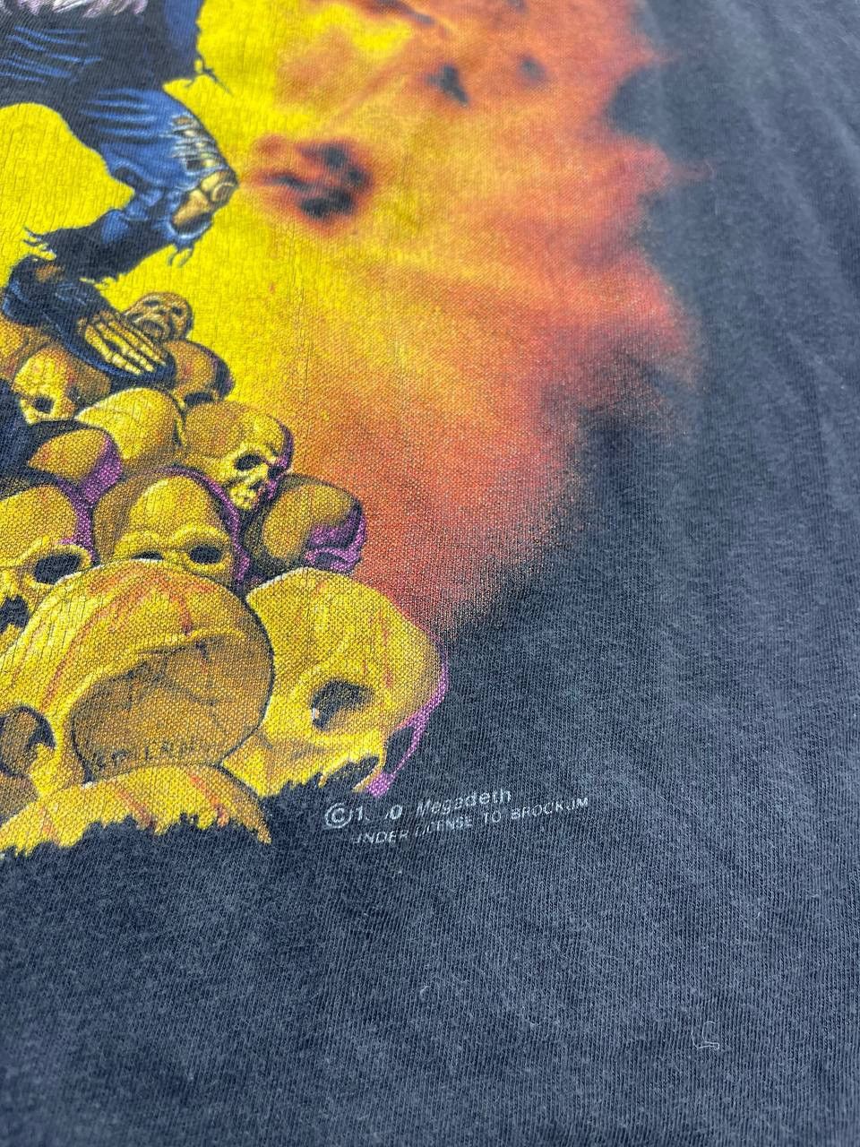 Band Tees × Megadeth Megadeth 1991 Oxidation Tour Shirt / Large Rock Metal Size US L / EU 52-54 / 3 - 3 Thumbnail