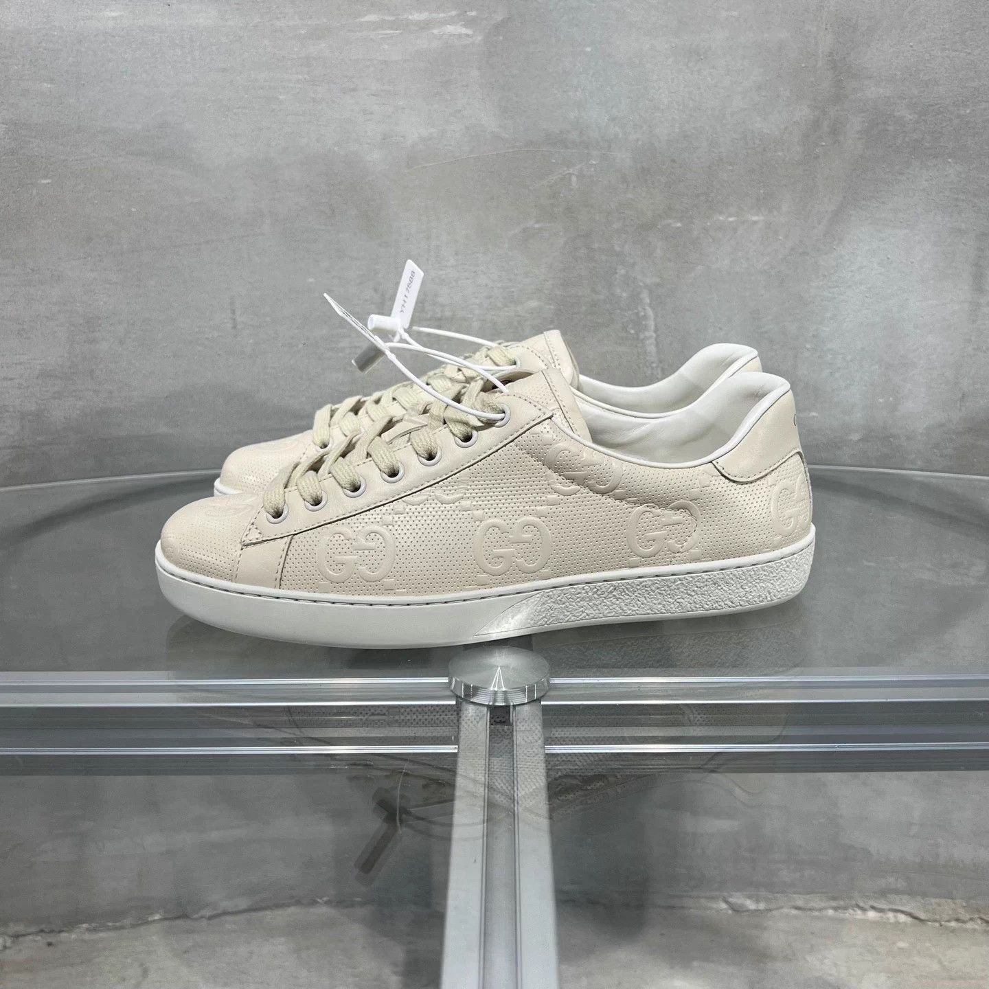 Gucci Gucci Ace GG Monogram White Sneakers UK6/40 BNIB Size US 7 / EU 40 - 3 Thumbnail