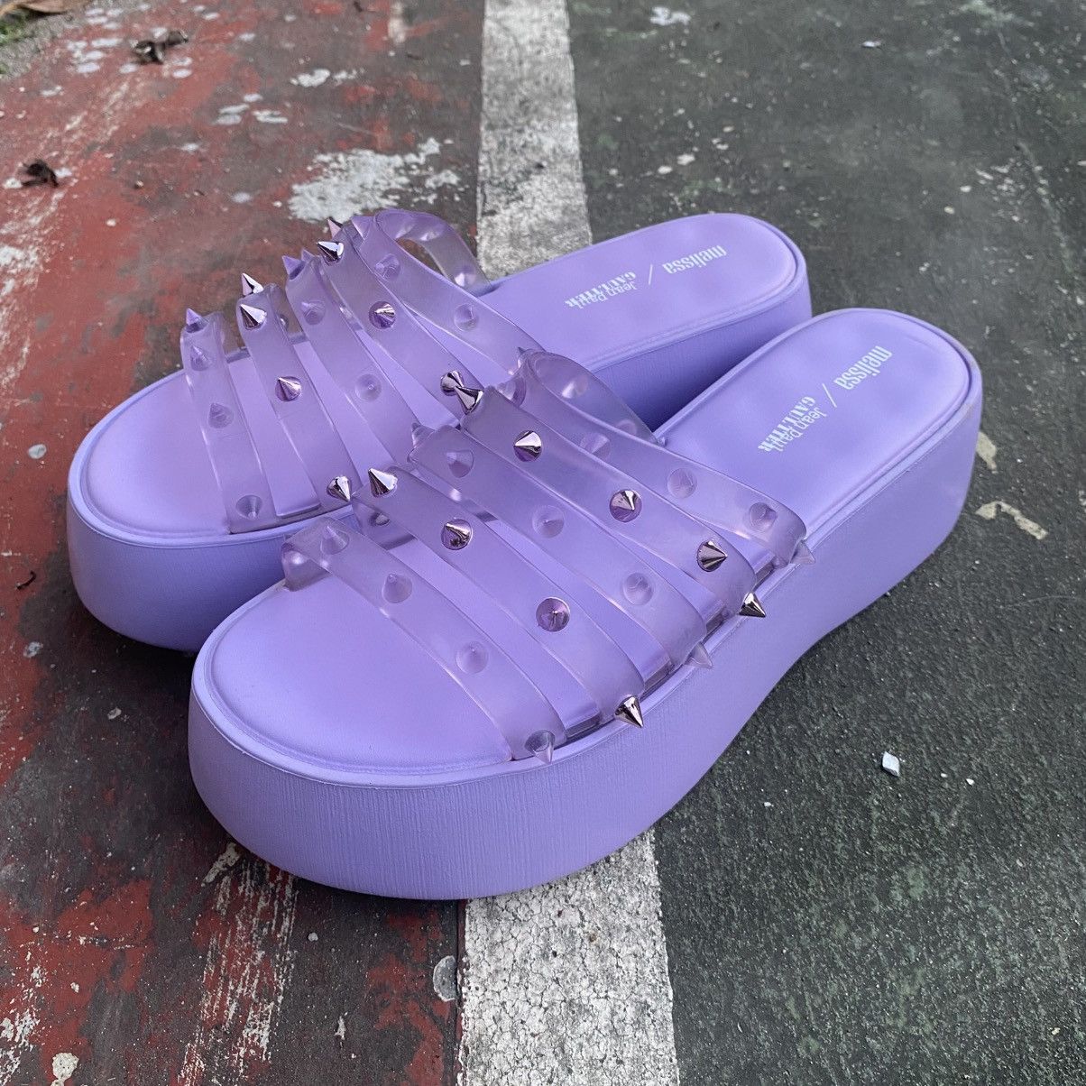 Melissa becky punk love JPG jean paul gaultier clear lilac