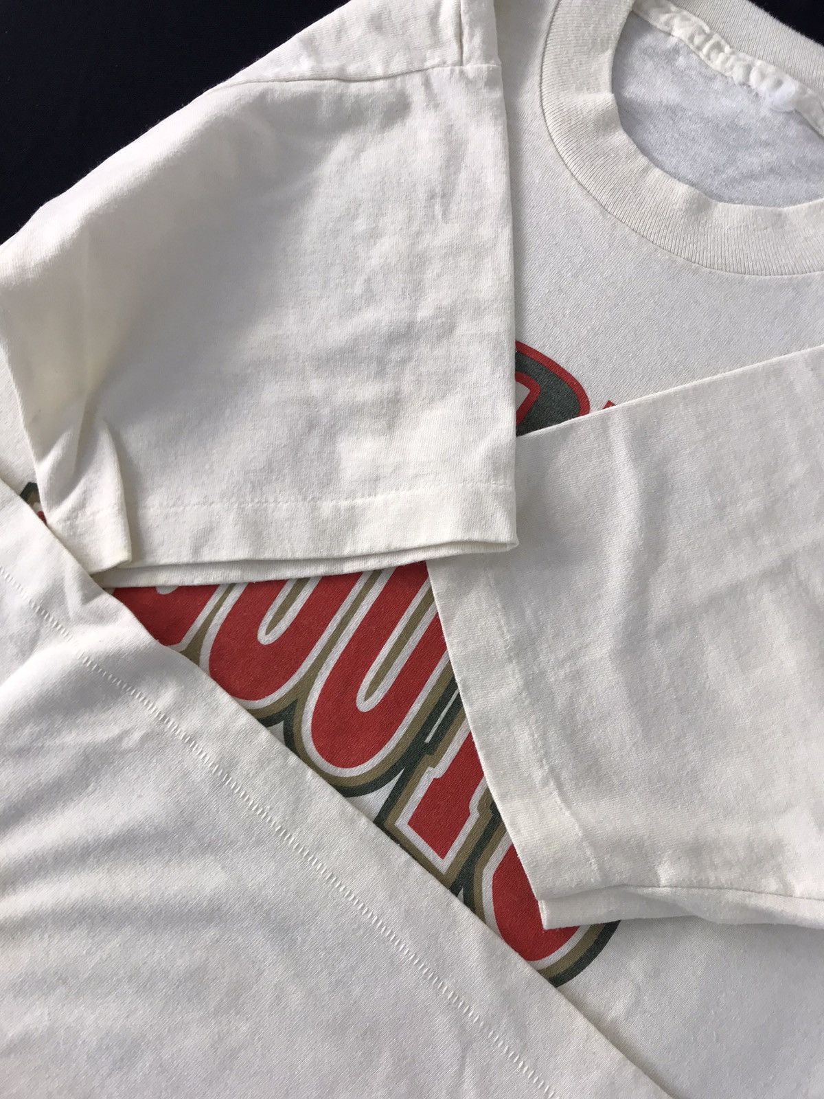 Vintage 80s 90s Boy Scout Of America Outdoor Spell Out Tee Size US S / EU 44-46 / 1 - 8 Thumbnail