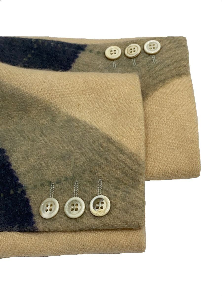 Comme des Garcons Homme Plus 1996 Argyle Sleeve Wool Jacket Size US L / EU 52-54 / 3 - 6 Thumbnail