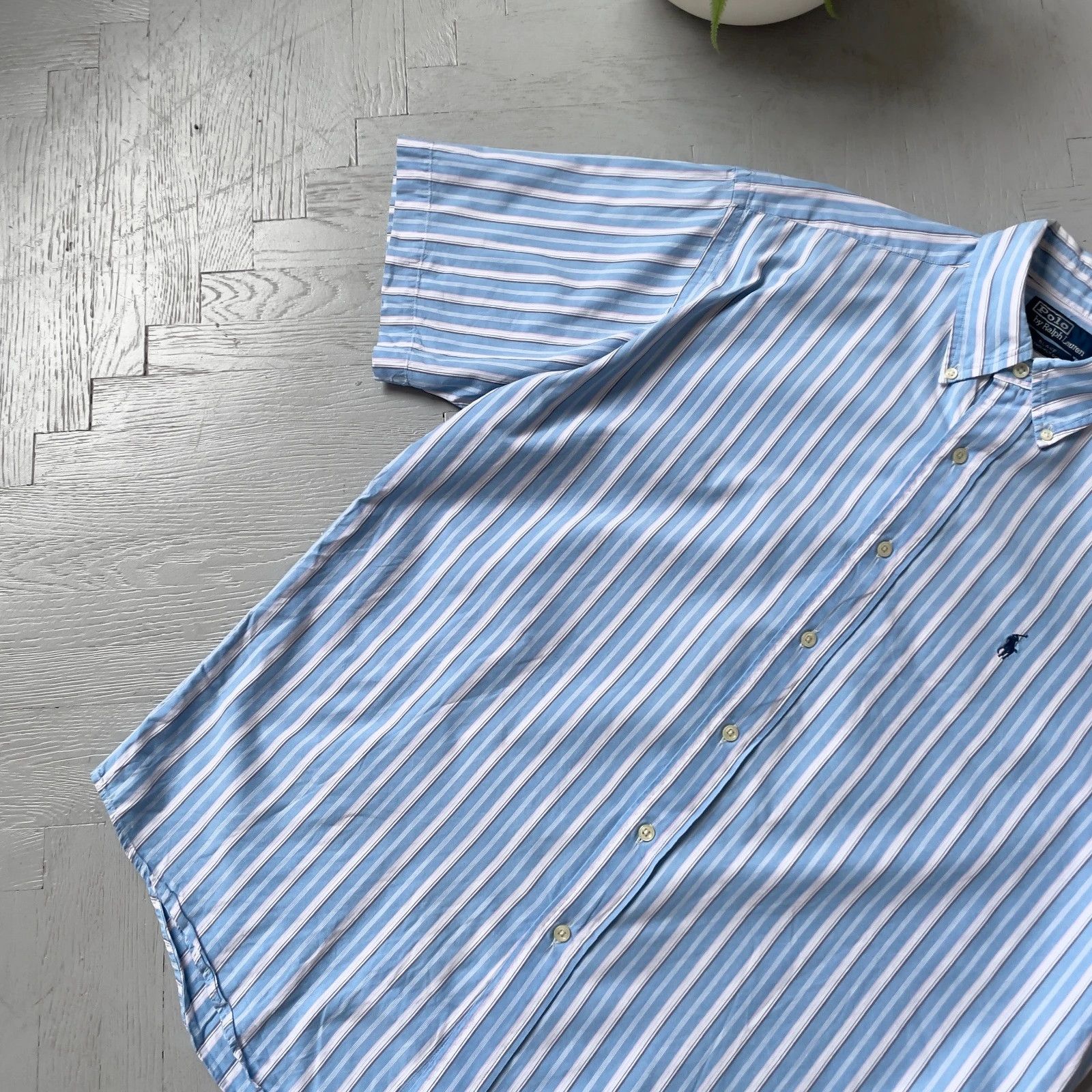 Polo Ralph Lauren Vintage Polo by Ralph Lauren Preppy Button Up Shirt Size US L / EU 52-54 / 3 - 2 Thumbnail