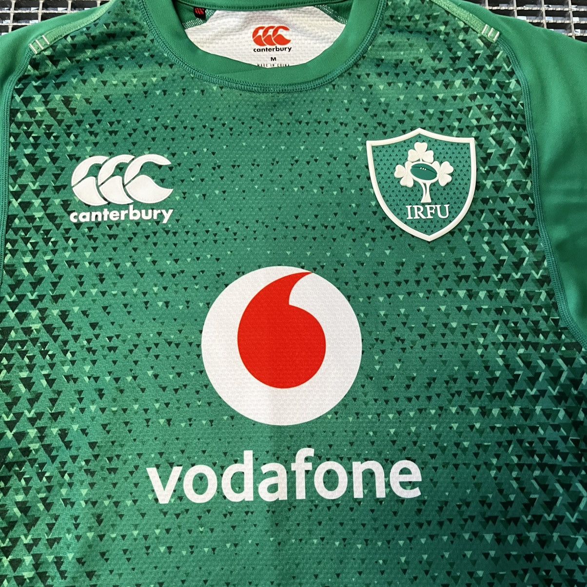 Canterbury of New Zealand Canterbury IRFU Ireland Rugby Jersey 2018 T-shirt Blokecore Size US M / EU 48-50 / 2 - 3 Thumbnail