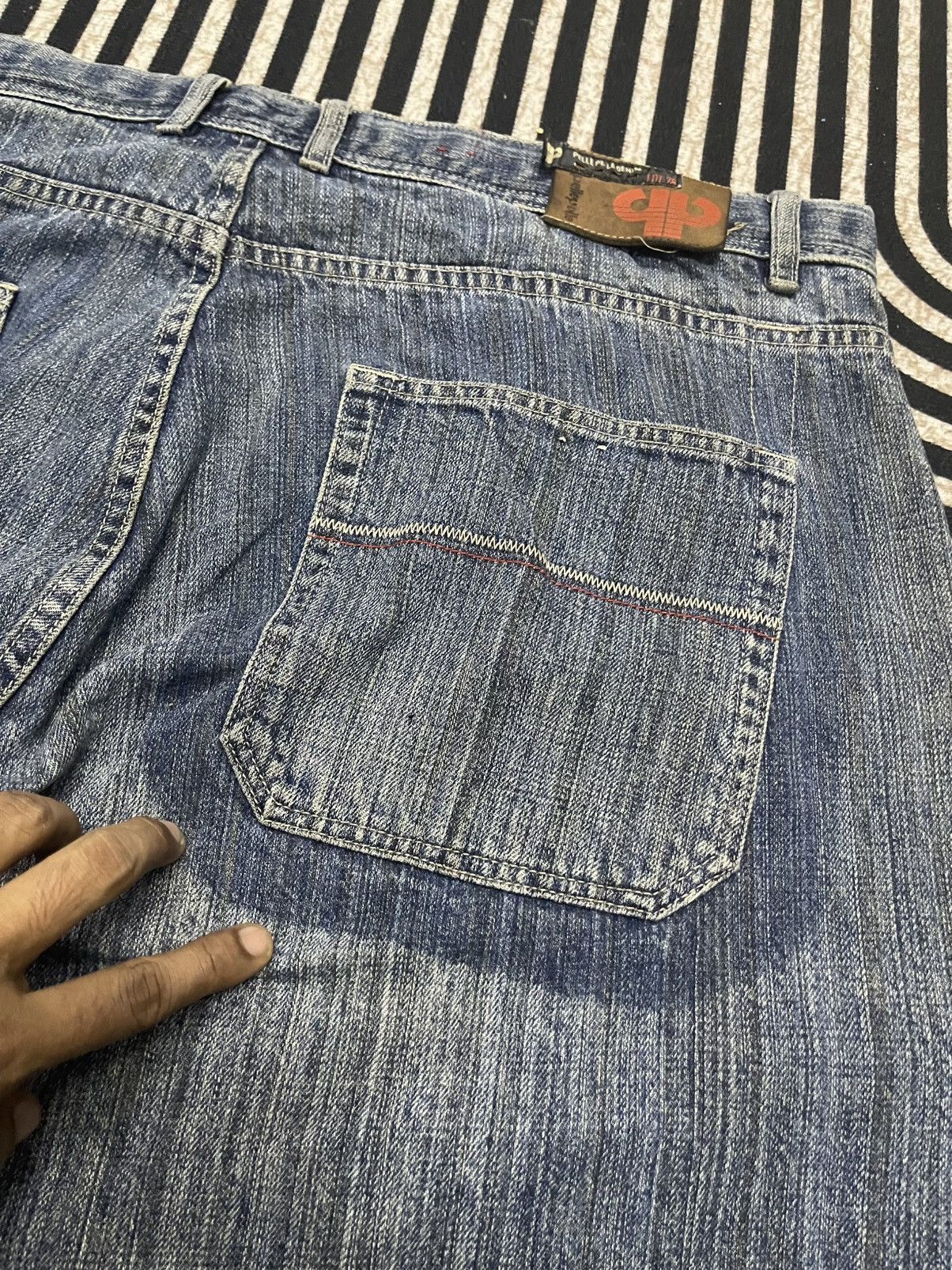 Marc Buchanan 90s PELLE PELLE BY MARC BUCHANAN BAGGY DOUBLE KNEE JEANS Size US 41 - 20 Thumbnail