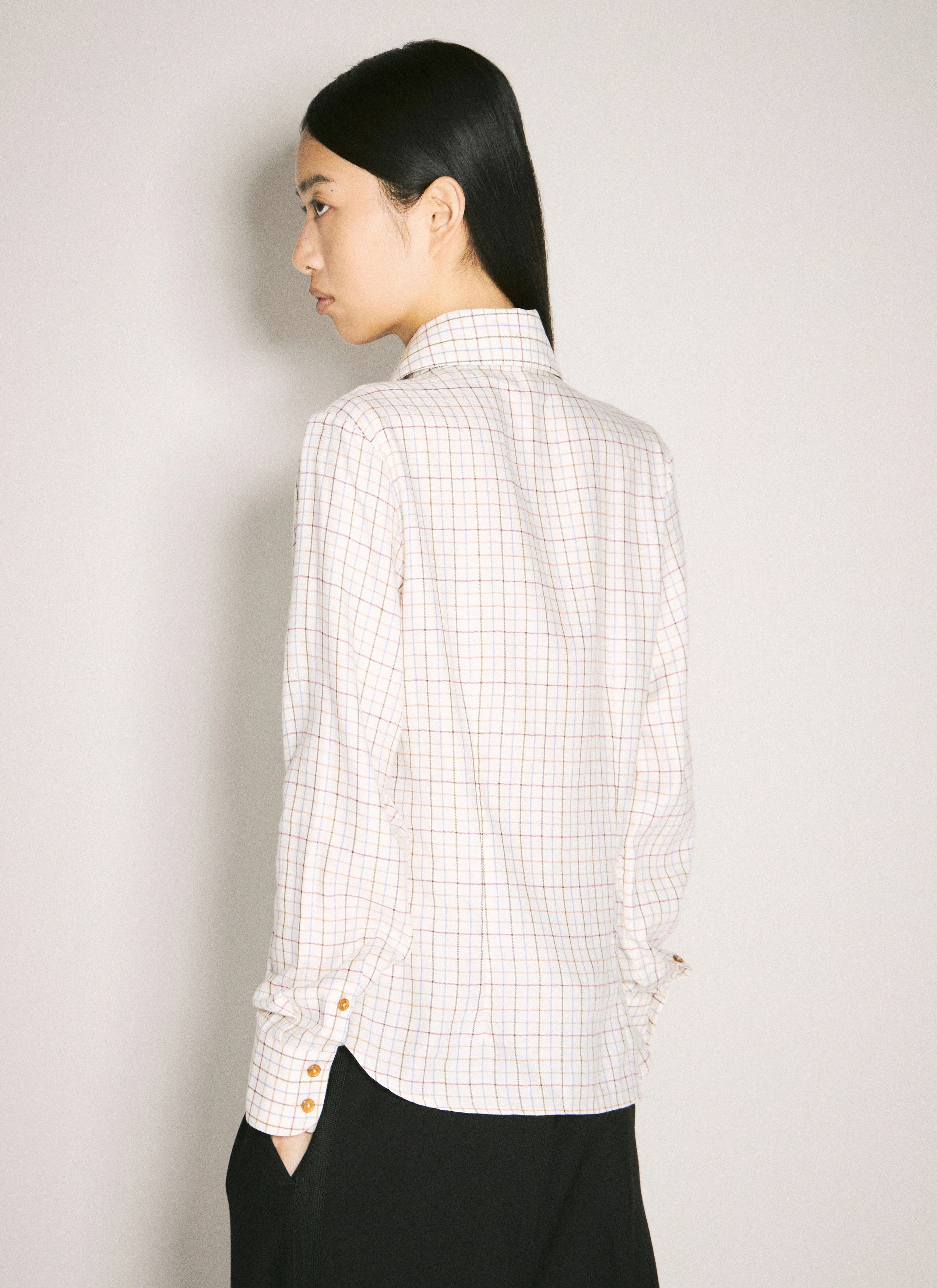 Vivienne Westwood o1f1d3z0226 Toulouse Shirt in Cream Size S / US 4 / IT 40 - 4 Thumbnail