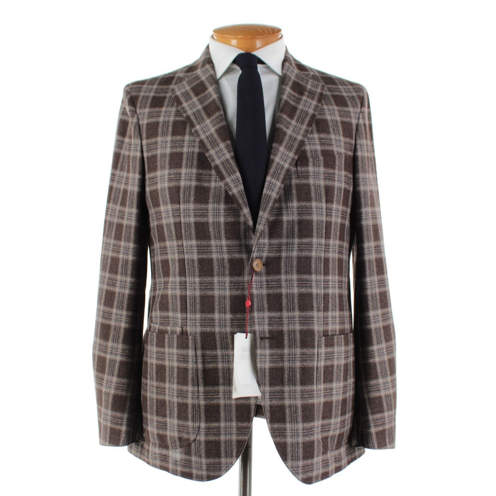 Luciano Barbera Luciano Barbera Sport Coat Size 42 US in Brown Size 42R - 1 Thumbnail