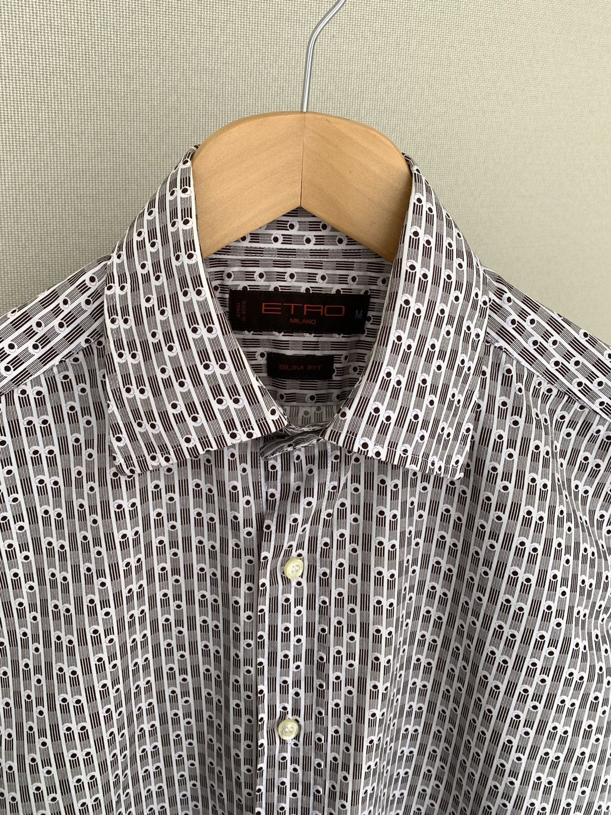 Etro Etro Milano Long Sleeve Button Shirt Size M Size US M / EU 48-50 / 2 - 4 Thumbnail