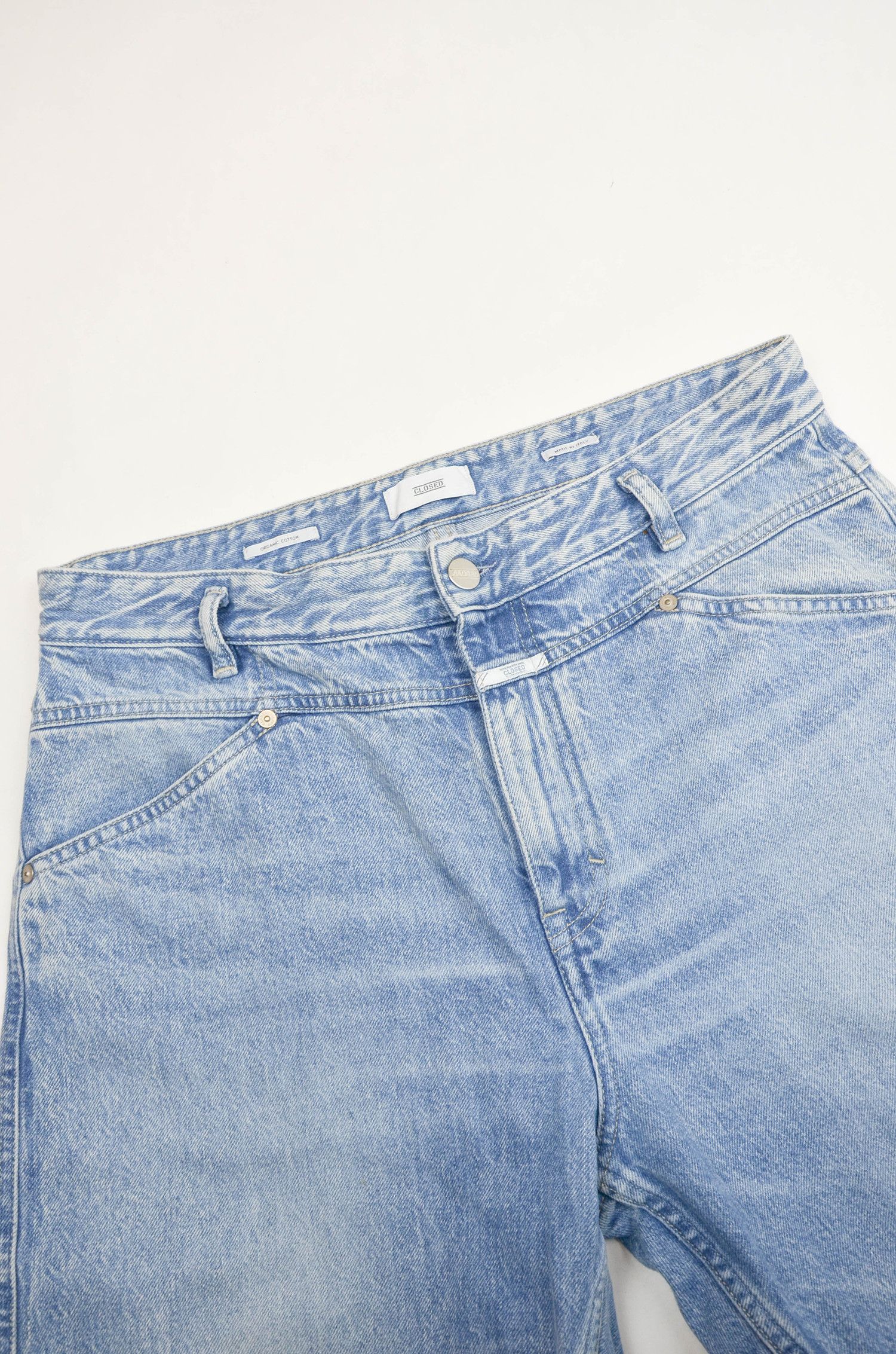 CLOSED Closed X-Lent Tapered Jeans Light Blue Made in Italy 34 Size US 34 / EU 50 - 3 Thumbnail