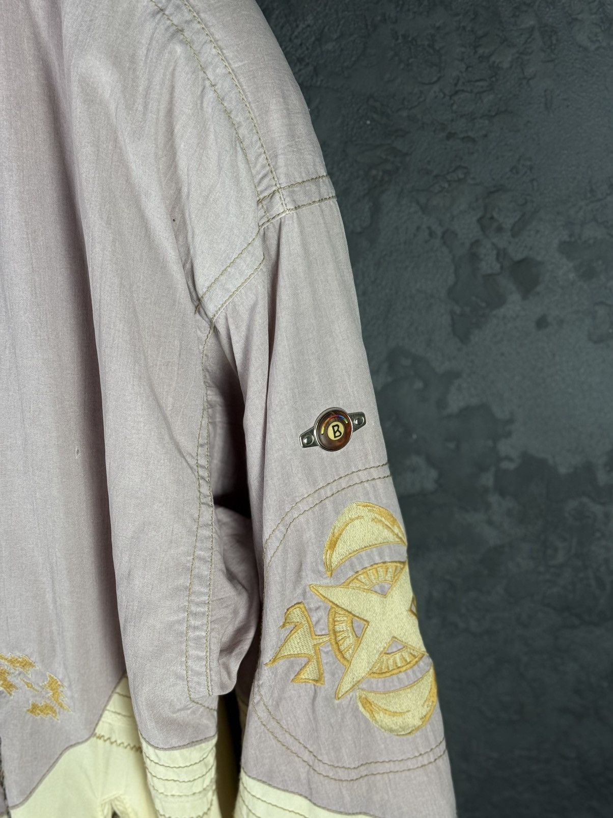 Bogner Vintage 1990s Willy Bogner Indian Embroidered Coat Jacket S Size US S / EU 44-46 / 1 - 4 Thumbnail