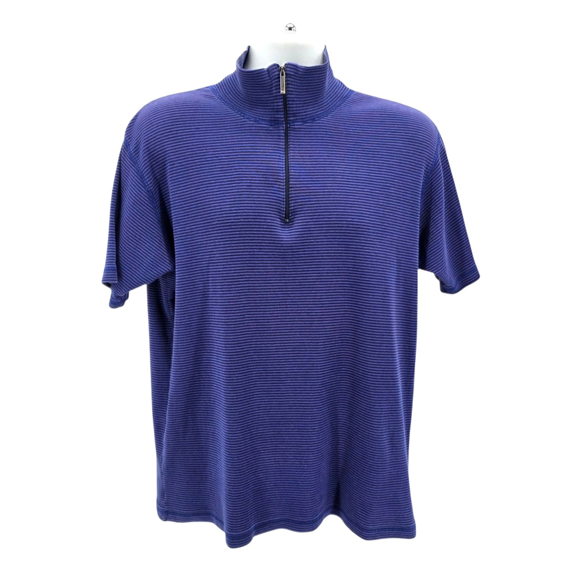 Polo Ralph Lauren Vintage Polo Sport Ralph Lauren Mens XL Shirt 1/4 Zip Stripe Size US XL / EU 56 / 4 - 1 Thumbnail